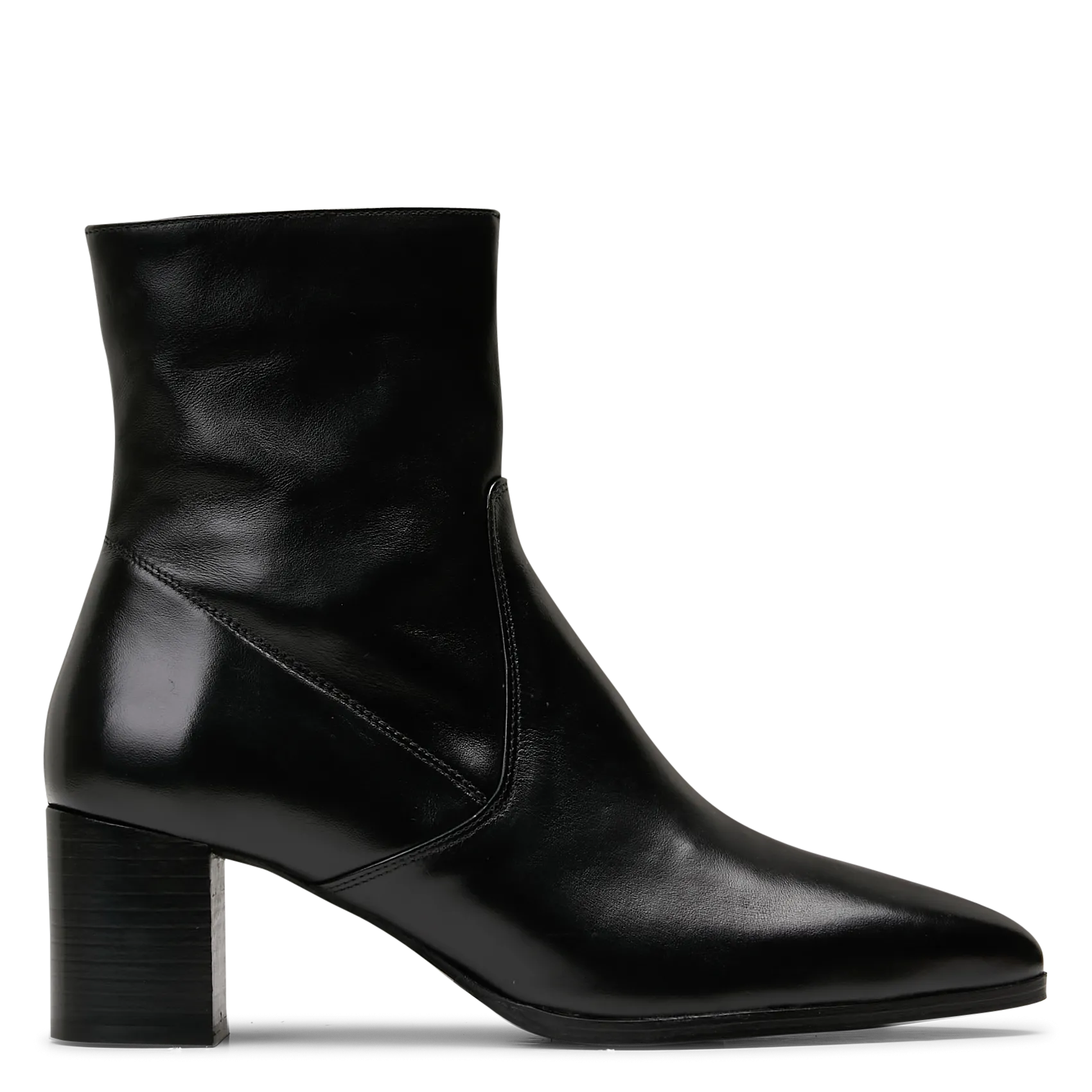 - 100% Leder, - abgerundet, - Reißverschluss innen, - Absatzhöhe: 9 cm. Schwarz N°556