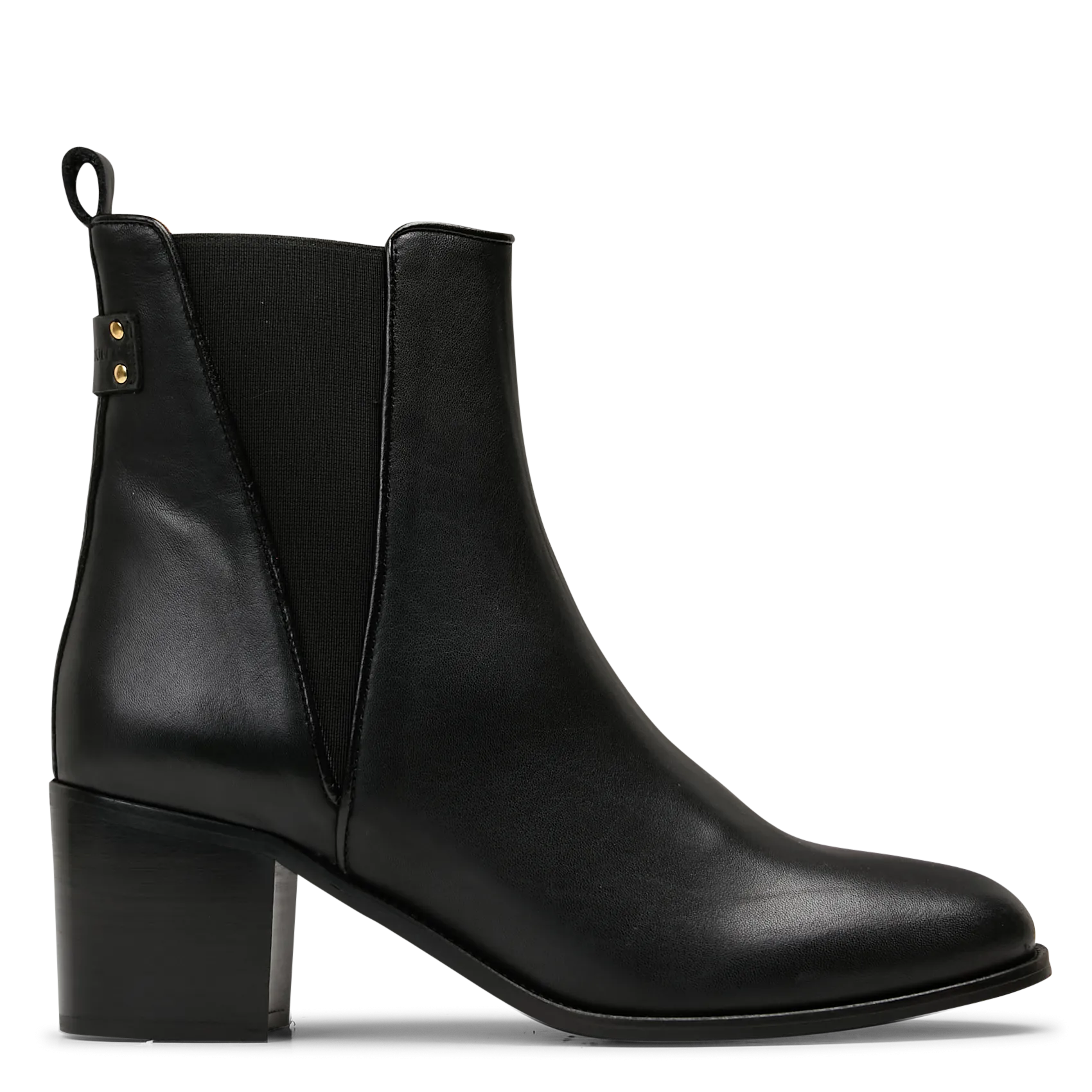 Bianca - Lederstiefeletten Schwarz ESME