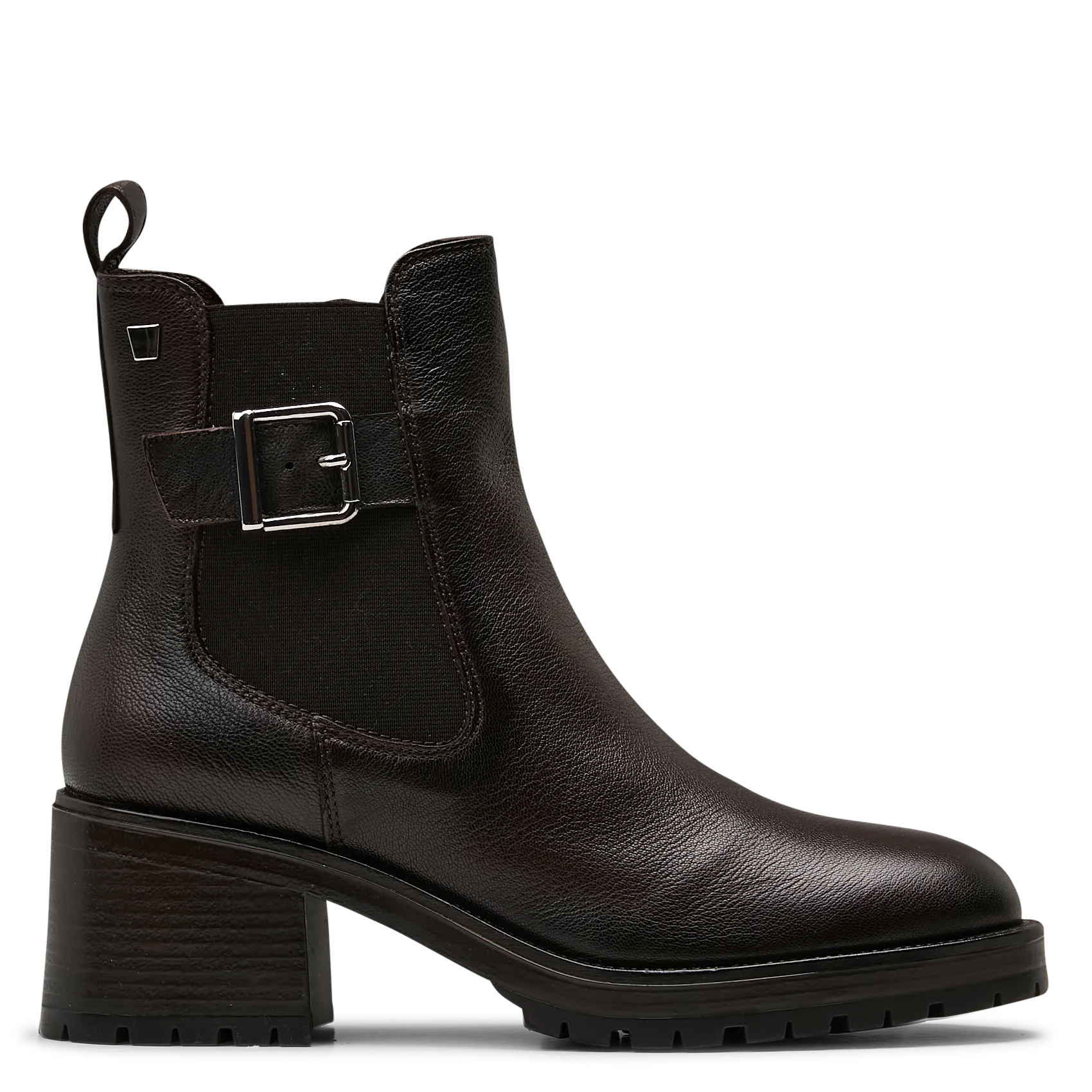 - 100% Leder, - abgerundet, - Reißverschluss innen, - Absatzhöhe: 9 cm. Braun OTERA