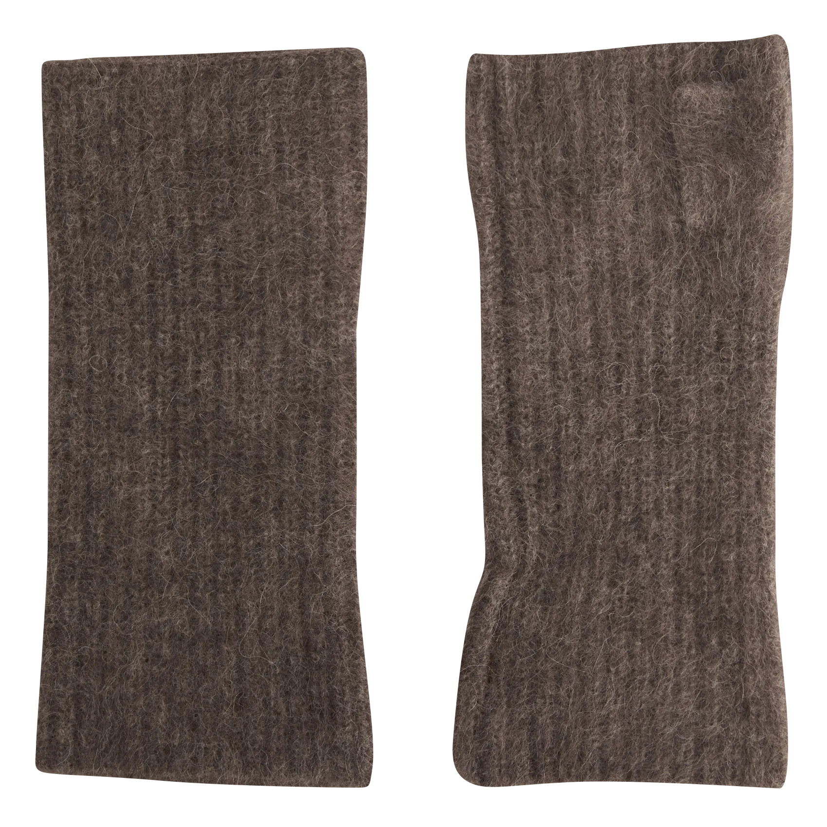 Pulswärmer aus Wolle Braun SOUK