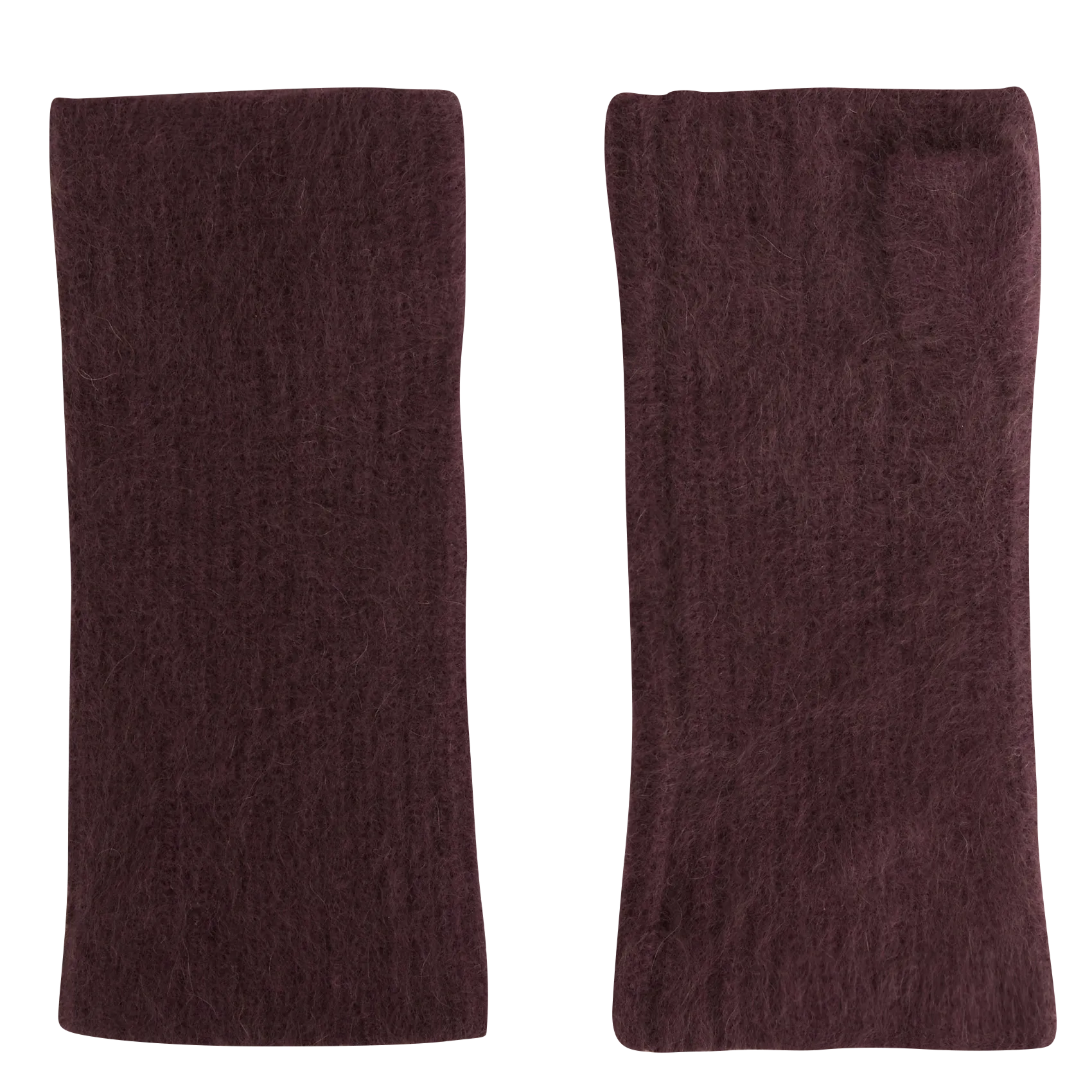 Pulswärmer aus Wolle Violett SOUK