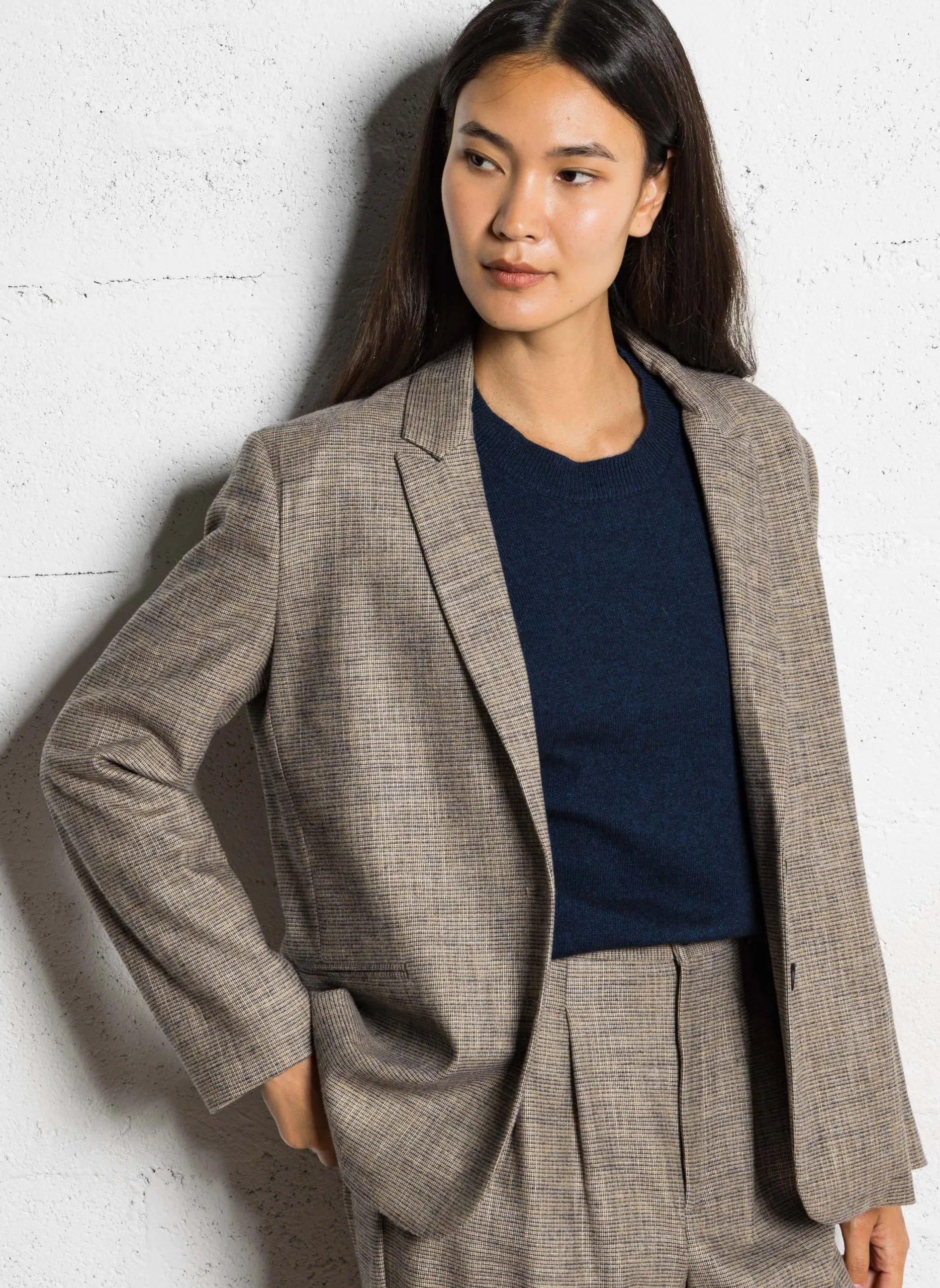 Bedruckter Blazer Braun PELOTE