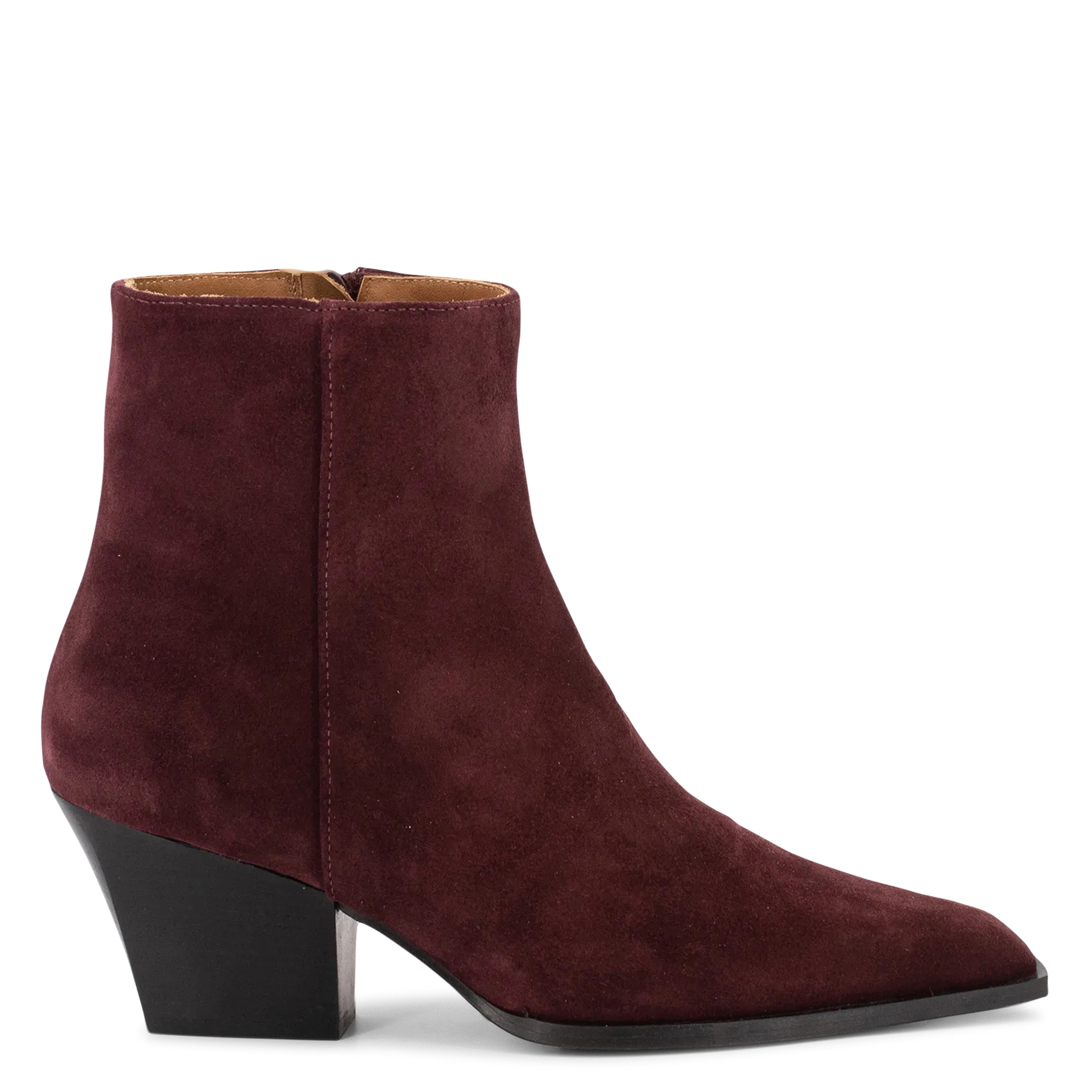 Leder-Stiefeletten Rot SCARLET COUNTRY