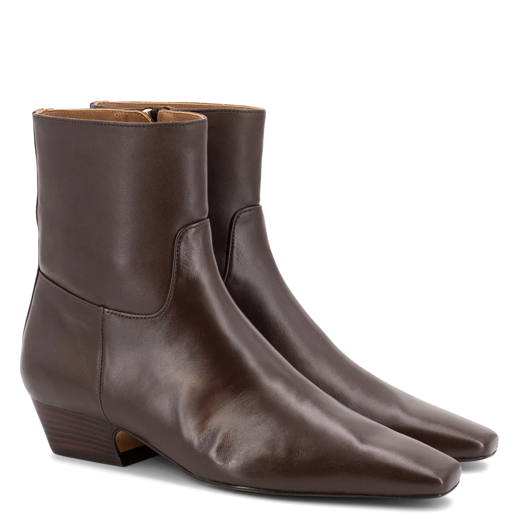 Bianca - Lederstiefeletten Braun IRENE