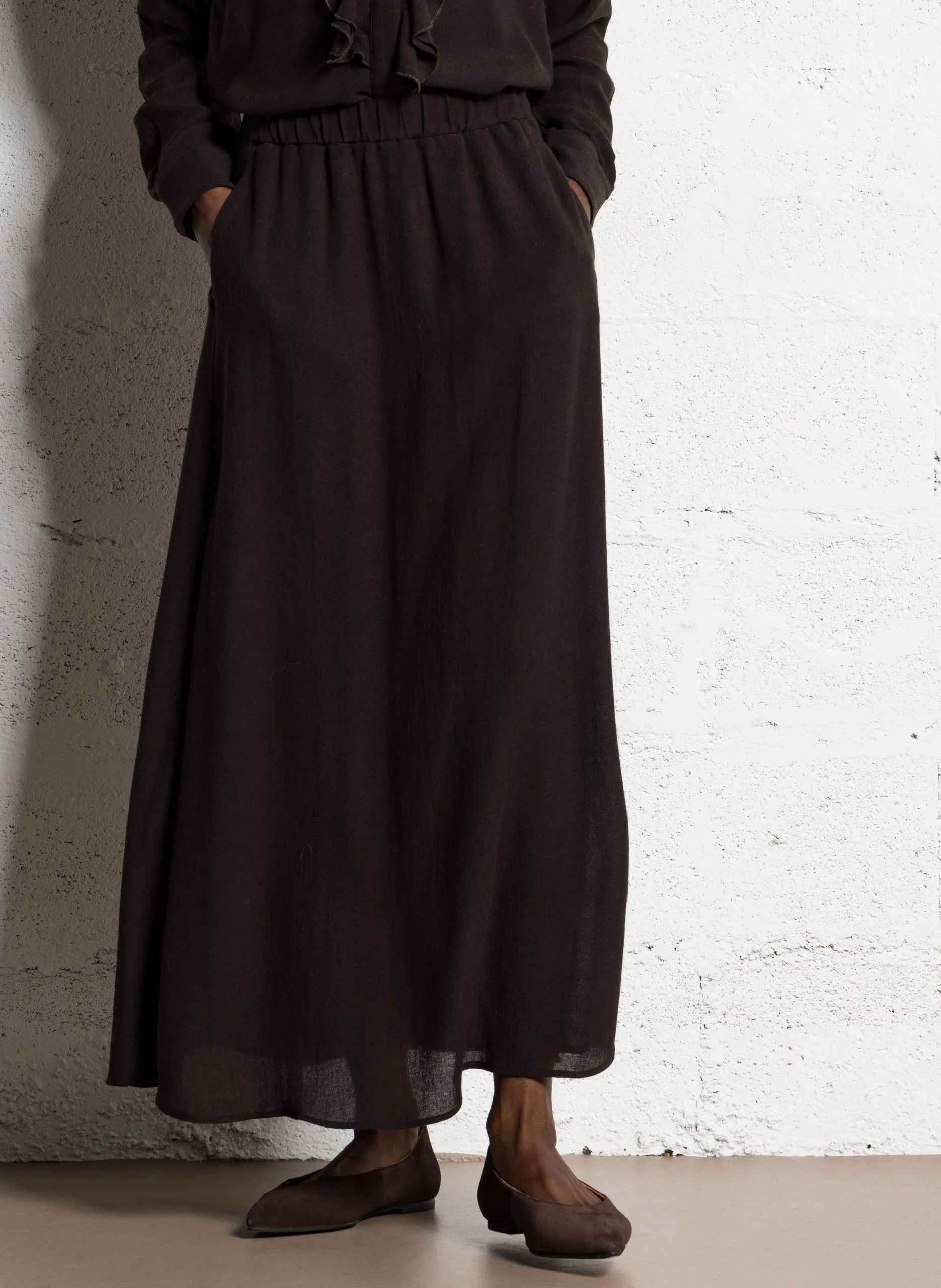 Langer Rock Braun JABO