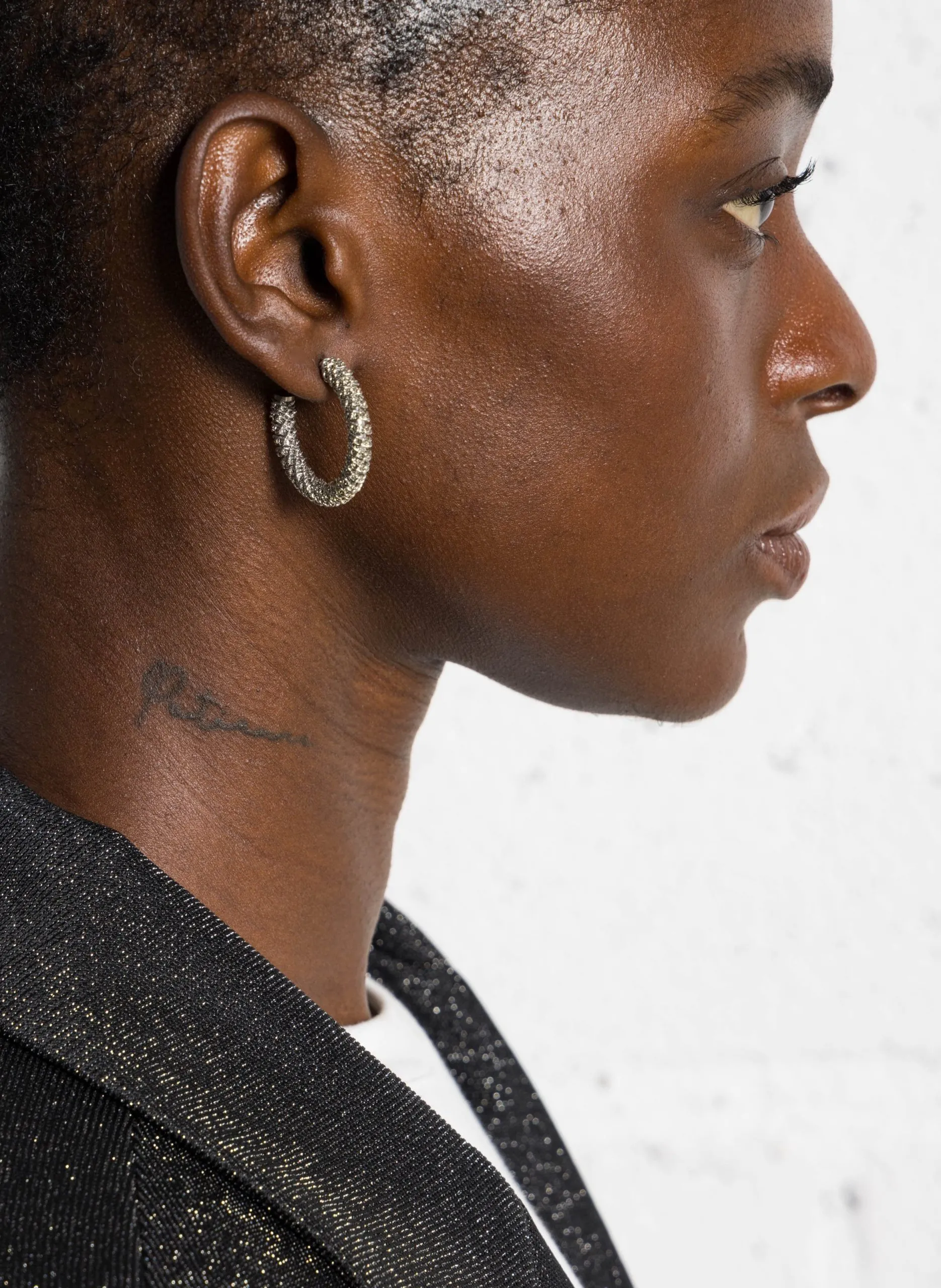 Kettenohrringe Silber LEXY