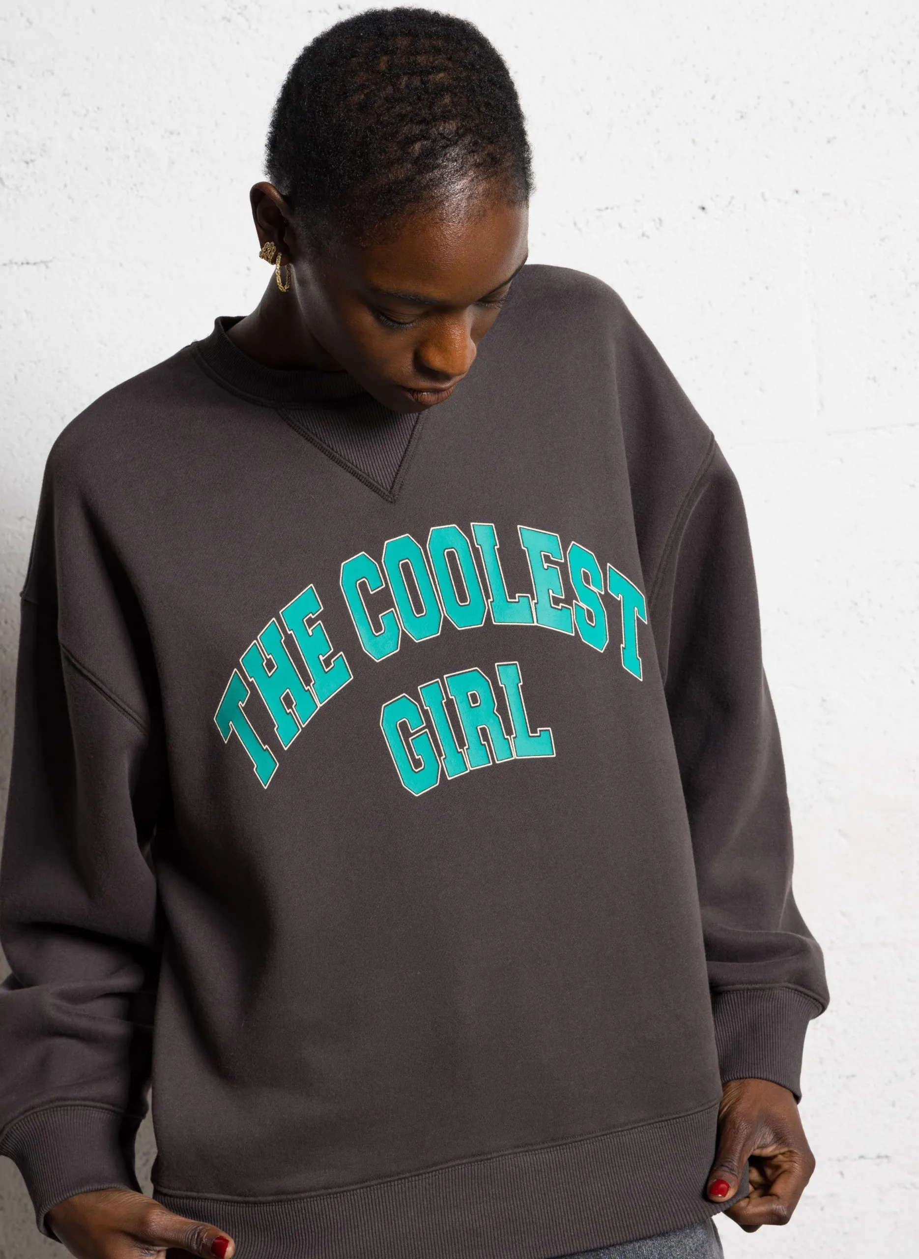 Jaguar - Sweatshirt mit Rundhalsausschnitt Grau SIDOMINGO