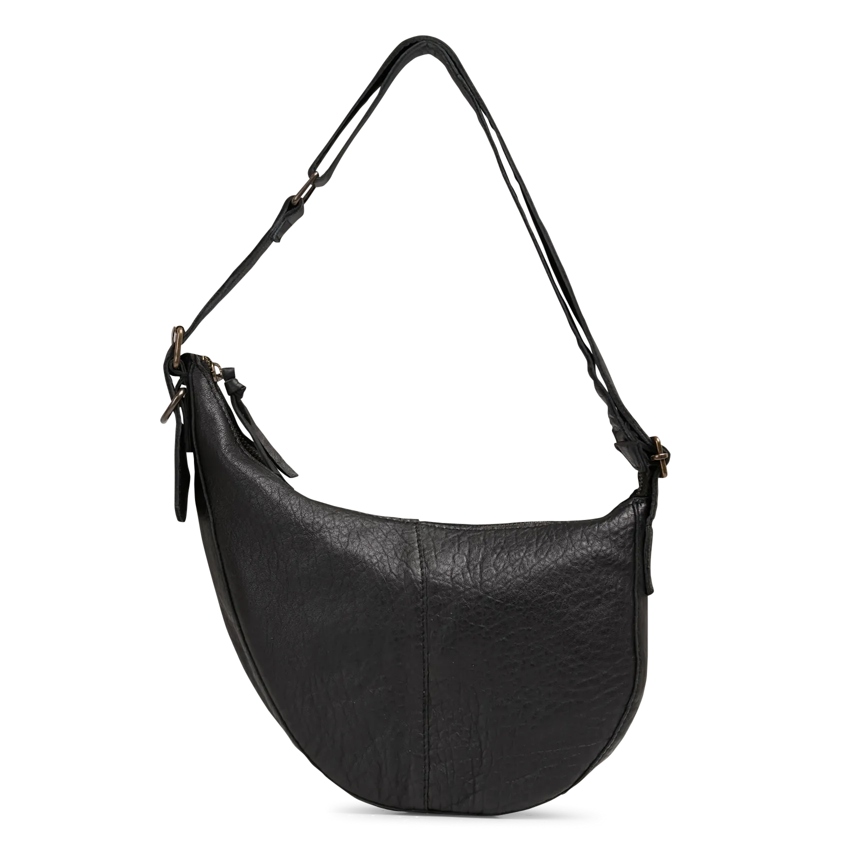 Brieftasche aus Leder Schwarz STINA