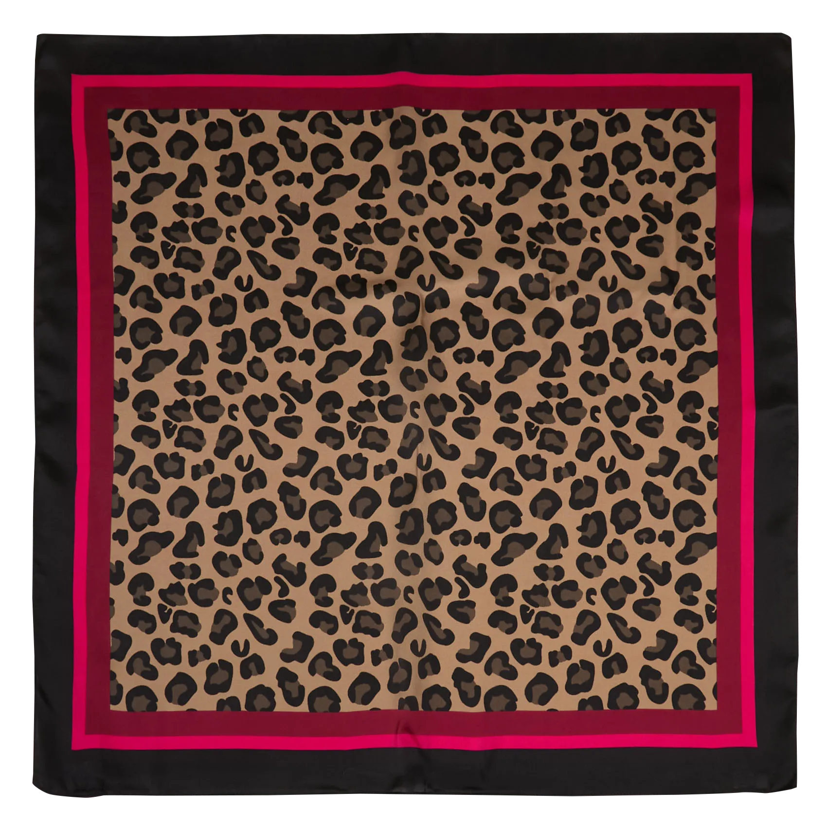 Leoparden-Seidentuch Violett NINNA