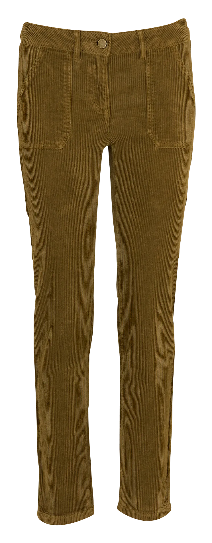 Chinohose aus Baumwoll-Mix Grun NALLA