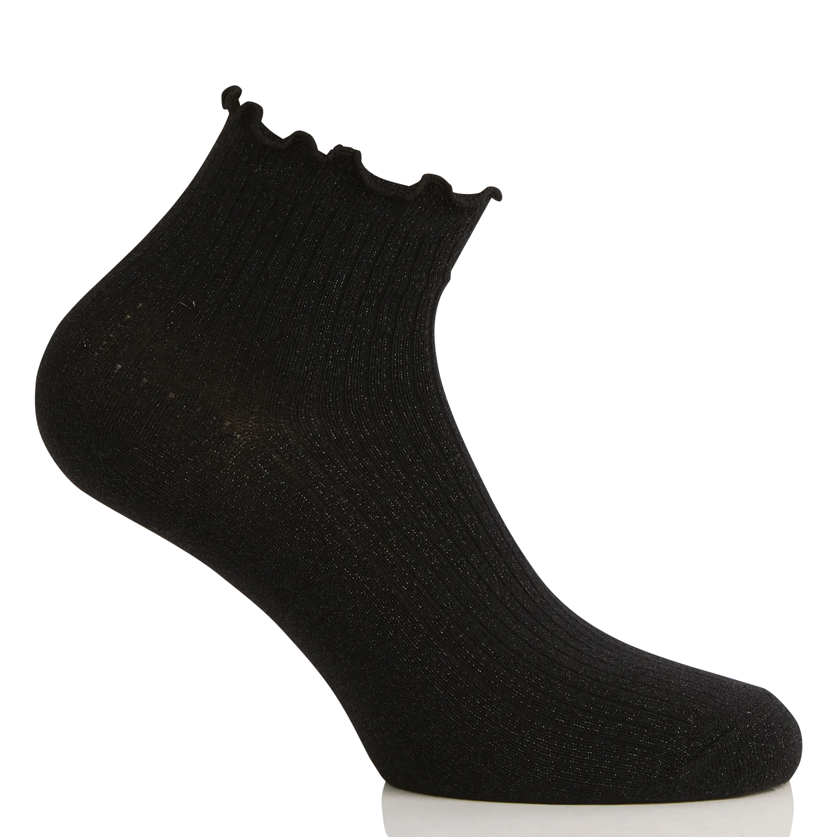 3er-Pack Socken aus Baumwoll-Mix Schwarz