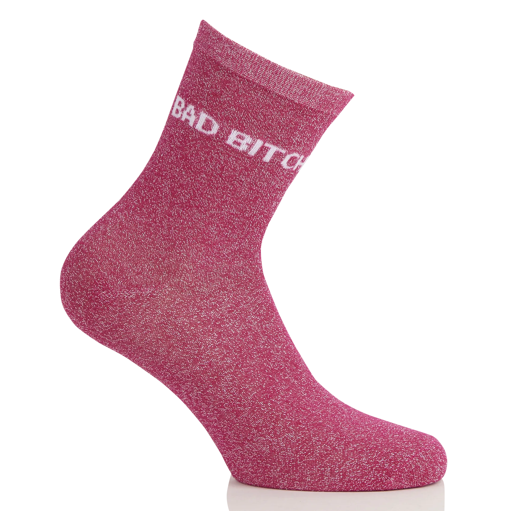 Baumwollsocken mit Logo Violett SEBBY
