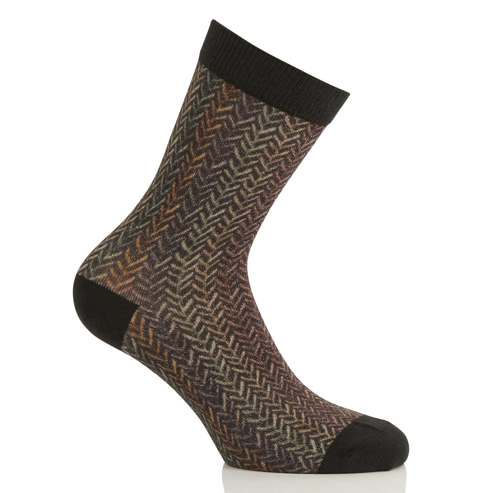 Bedruckte Socken Braun NANAMI