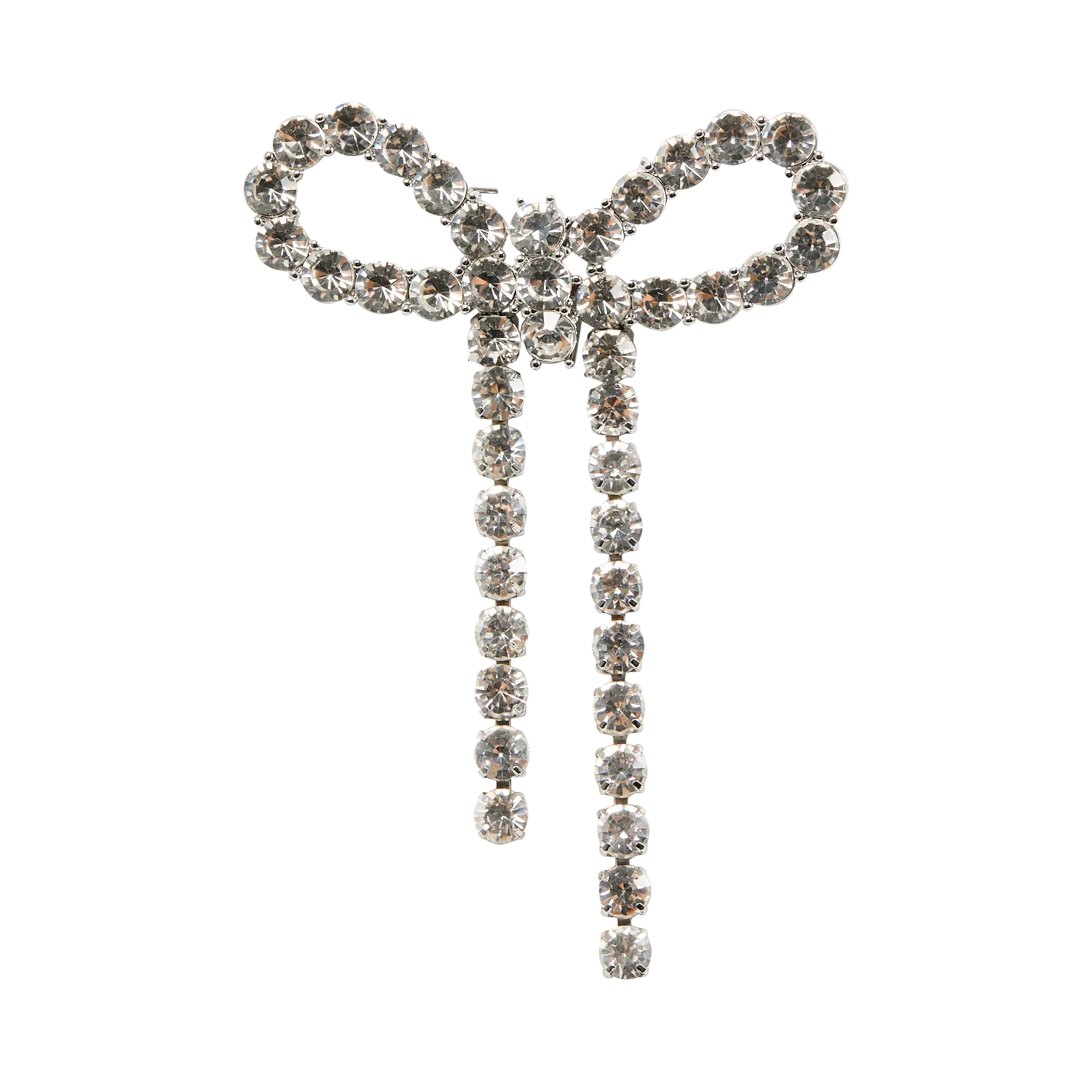 Strass-Schleifenbrosche Golden NESSIE