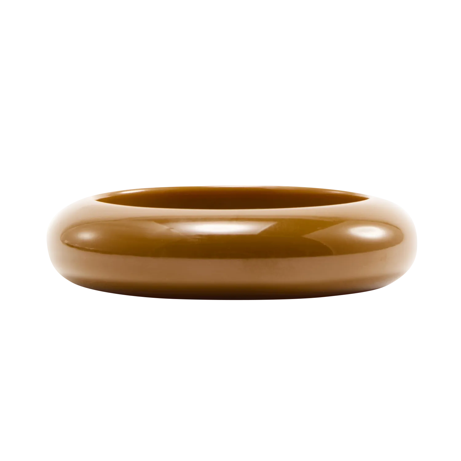 Breites, marmoriertes Armband Gelb MARLO