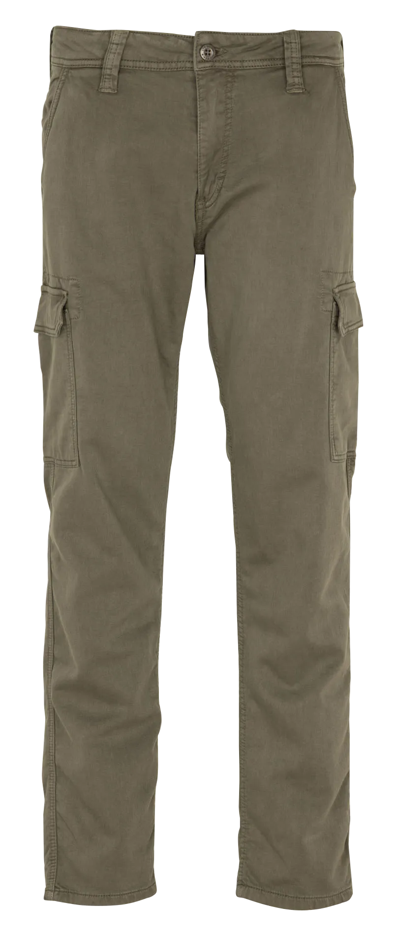 Cargohose aus Baumwoll-Mix Grun SELIAN