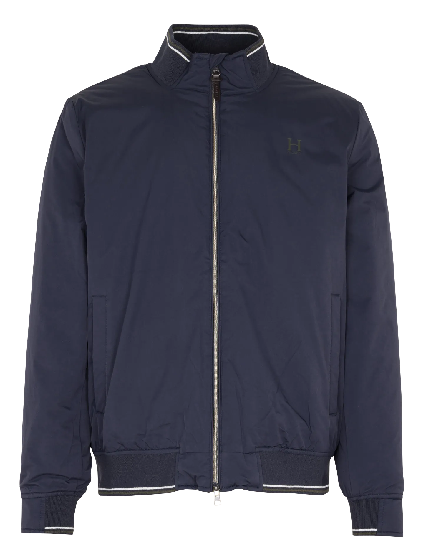 Jacke mit Stehkragen Blau
