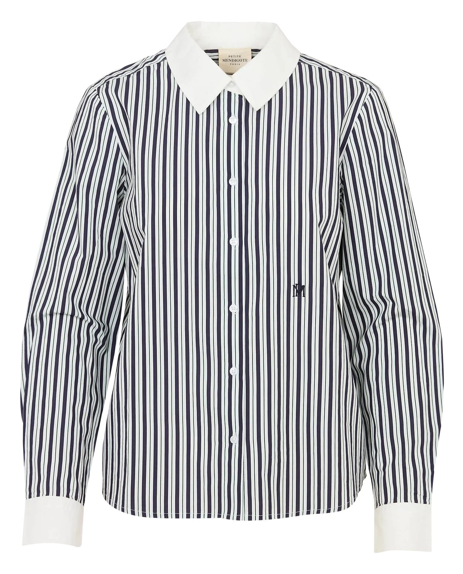 Colonel - Einfarbiges Hemd Blau TITOUAN