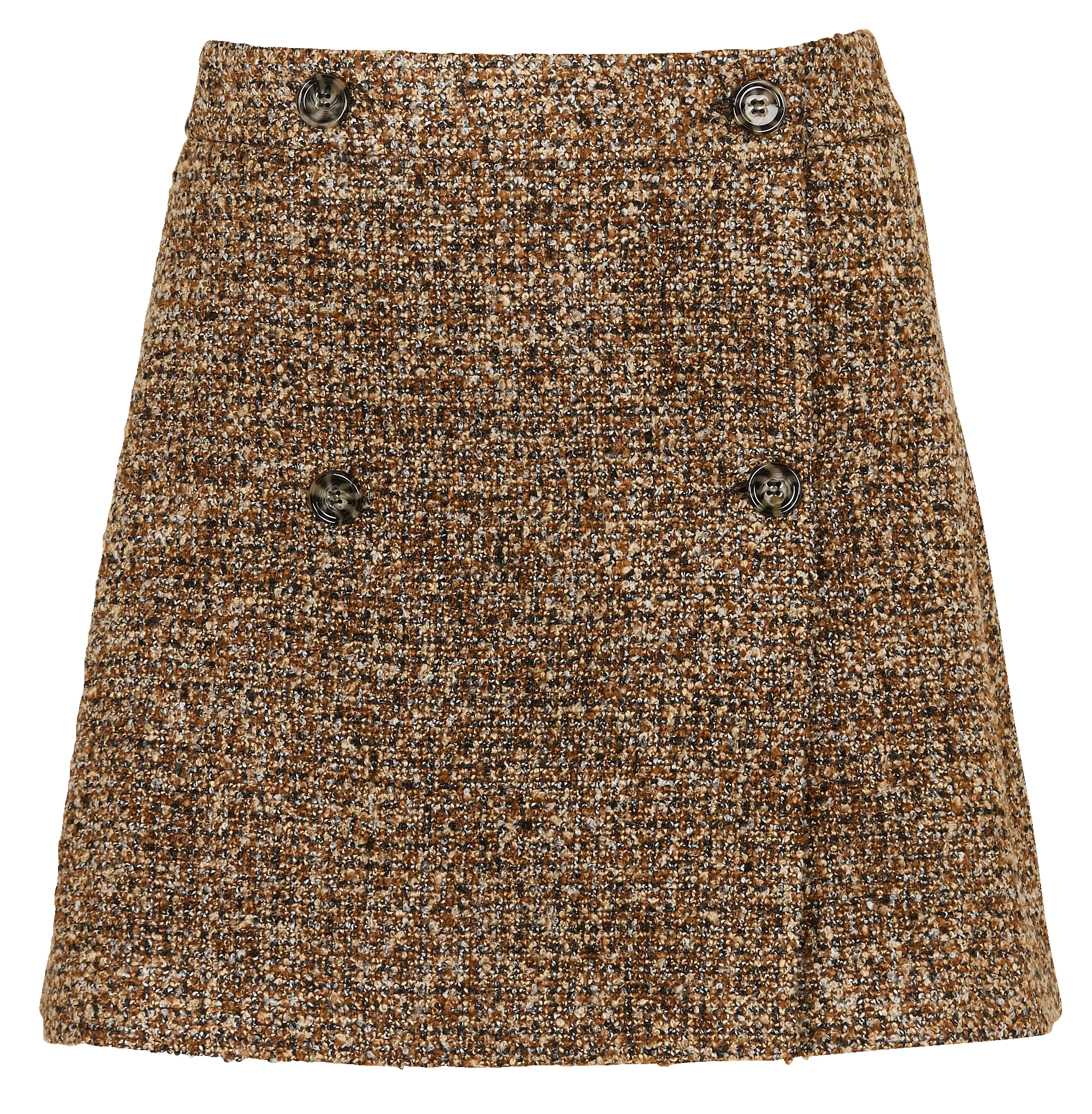 Ausgestellter Tweed-Rock Mehrfarbig JAILYS