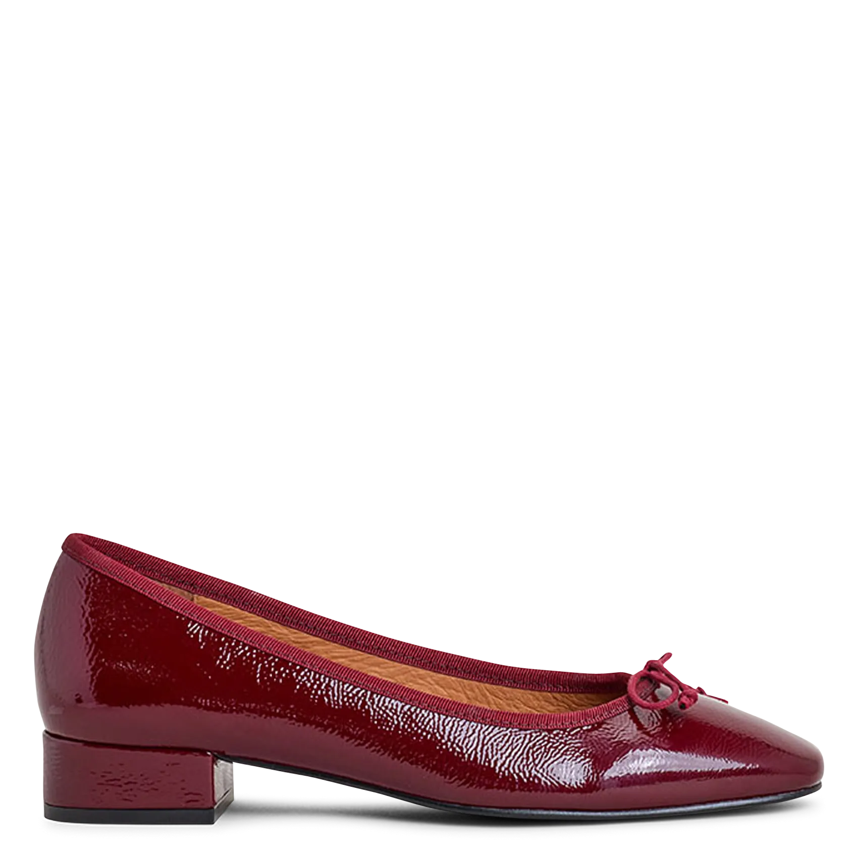 Ballerinas aus Lackleder Rot DADOU