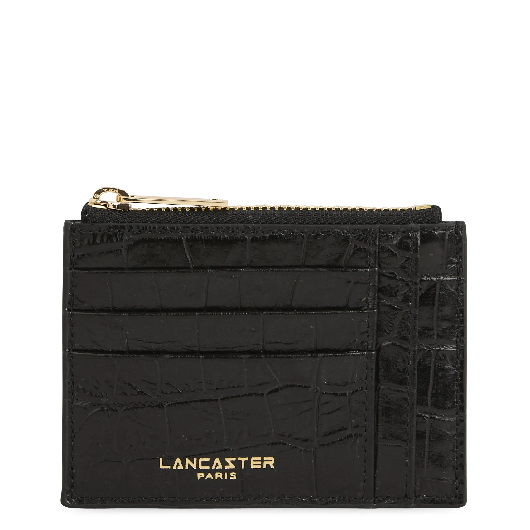 - 100 % Leder, - 6 Kartenschlitze, - 1 zentrale Tasche, - Maße: B10 x H7 cm. Schwarz EXO