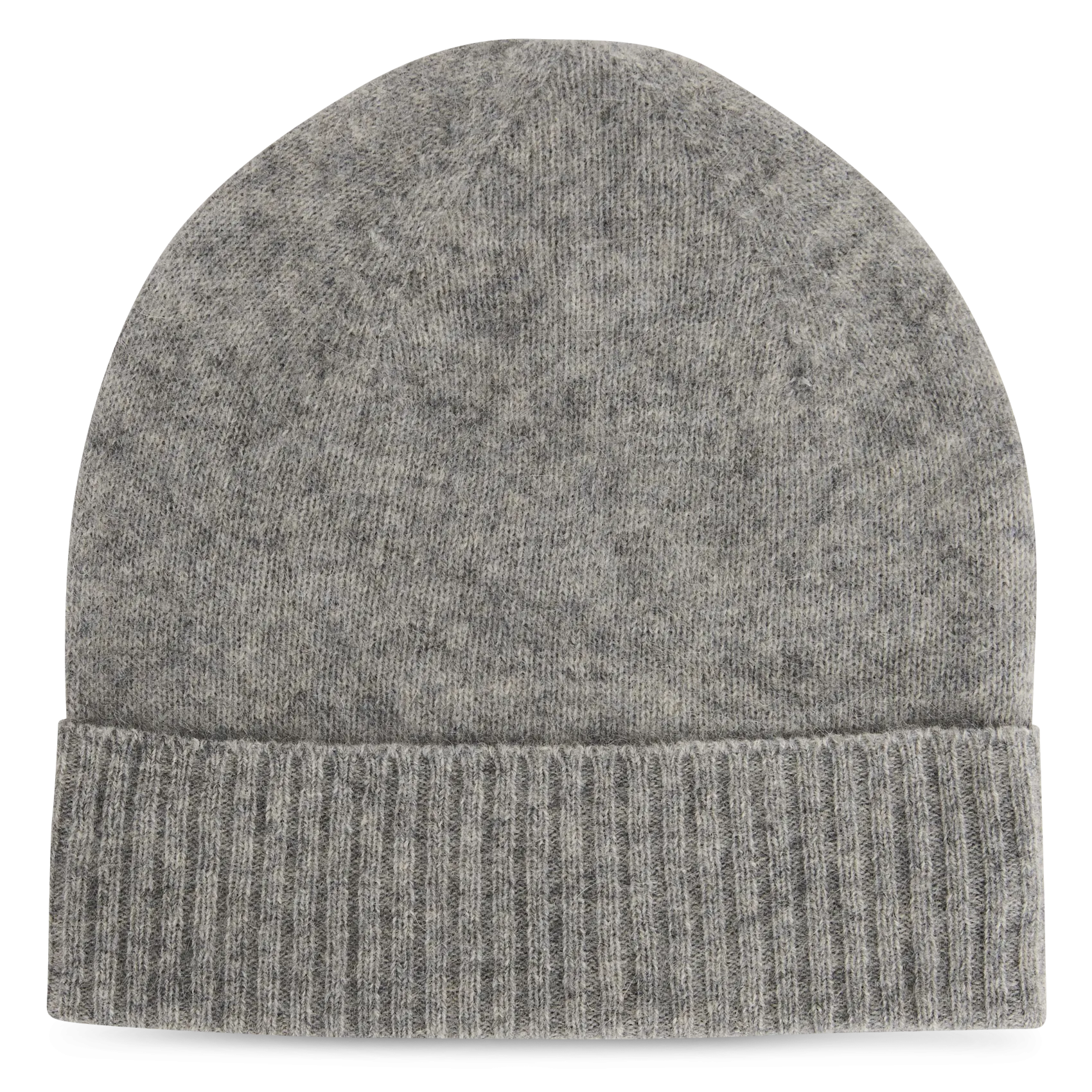 Mütze aus Woll-Mix Grau