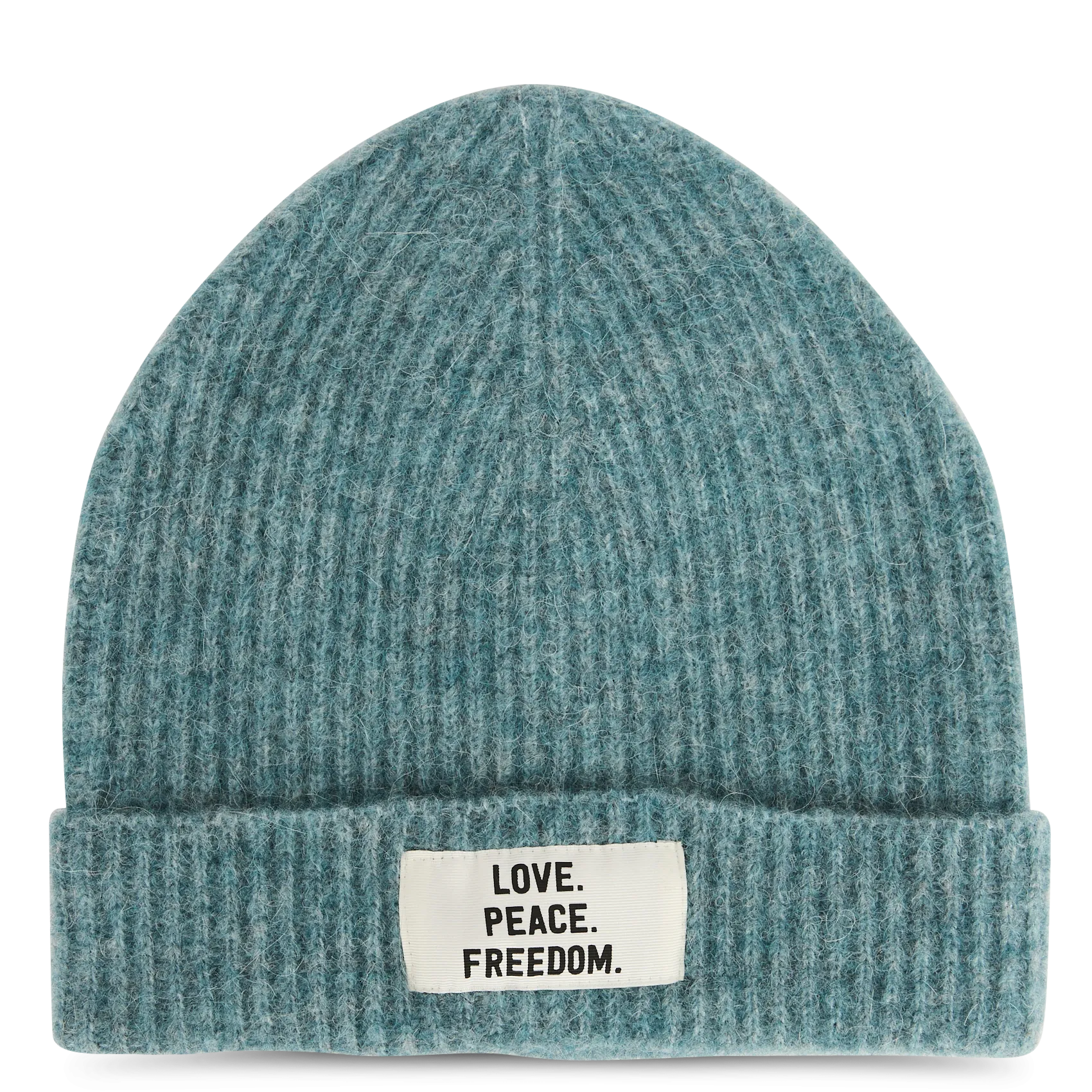 Mütze aus Alpaka Grun ALYA