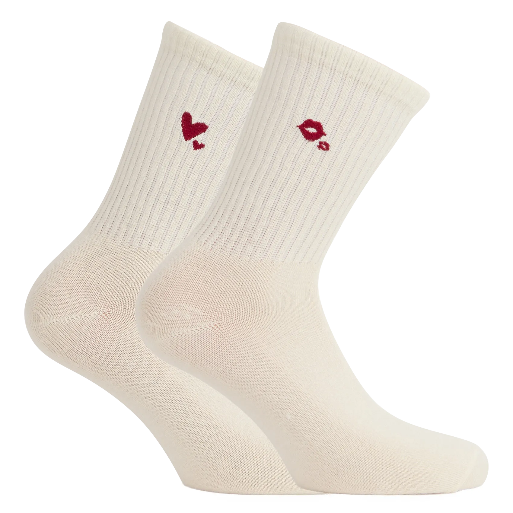 Dina Needle - Socken Weiss JIPS