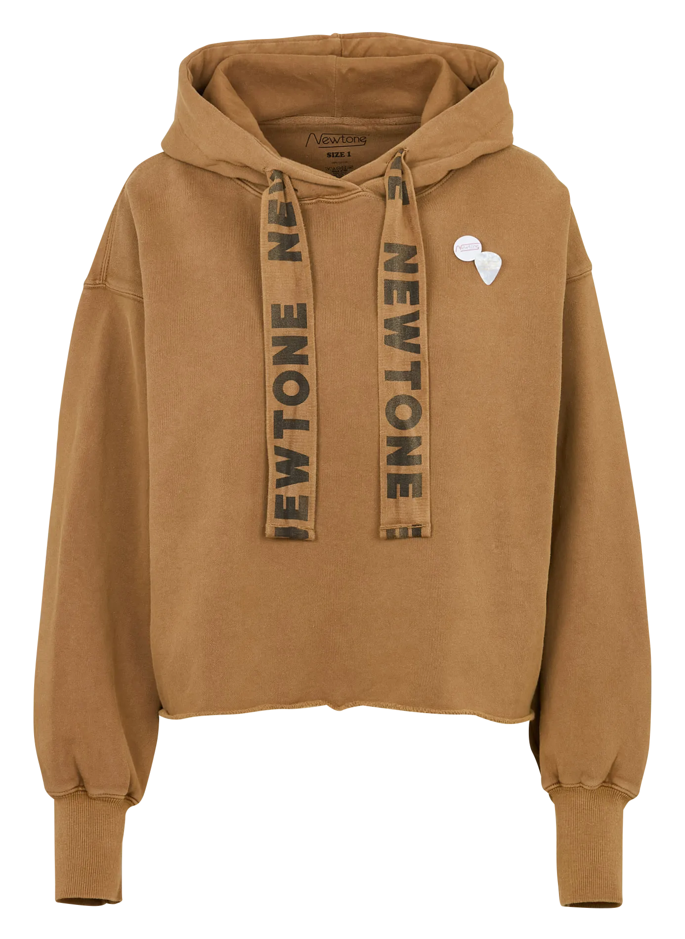 Rundhals-Sweatshirt aus Baumwoll-Mix Braun HOCB