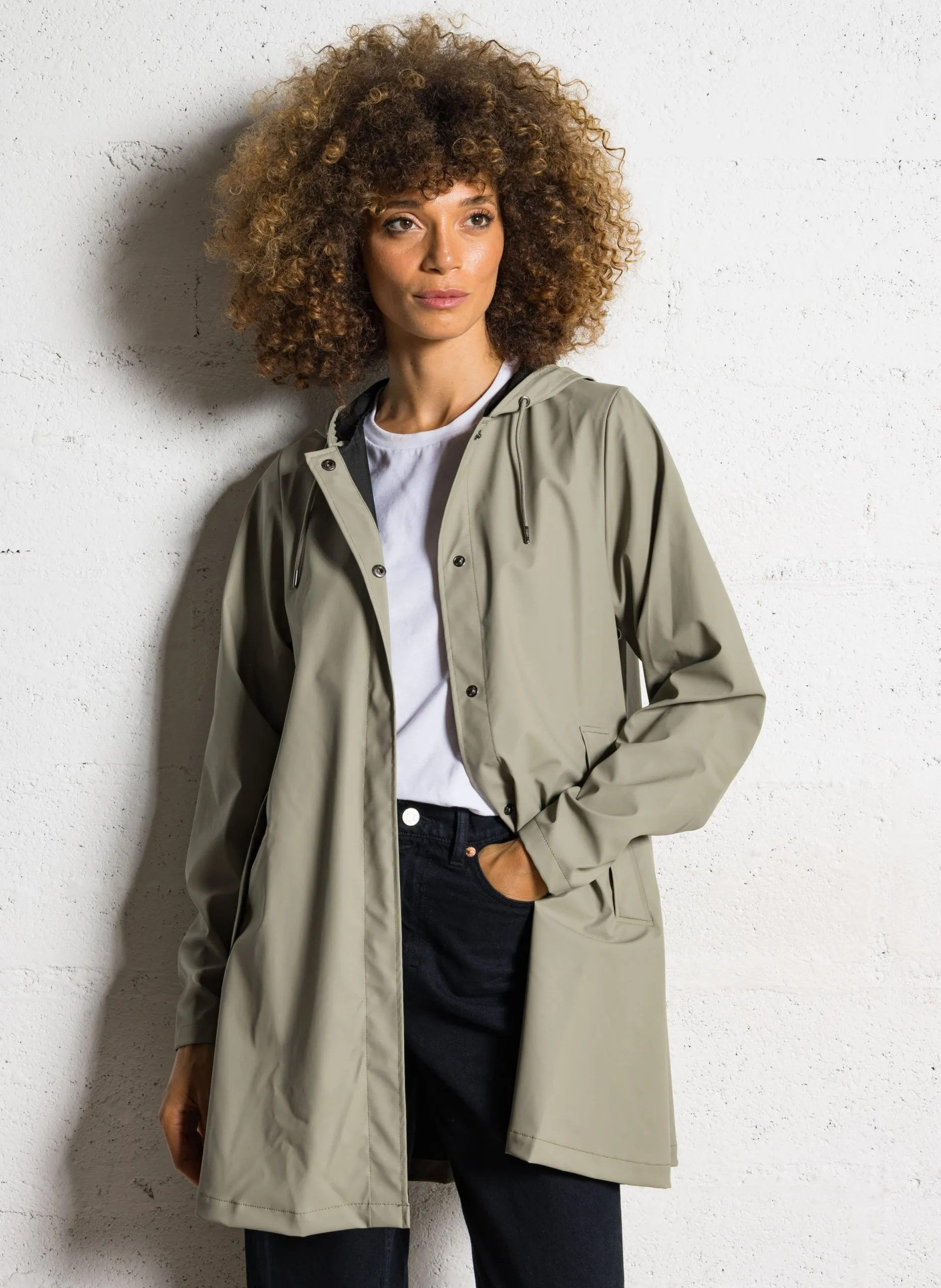 Kapuzenjacke Grun A-LINE W JACKET