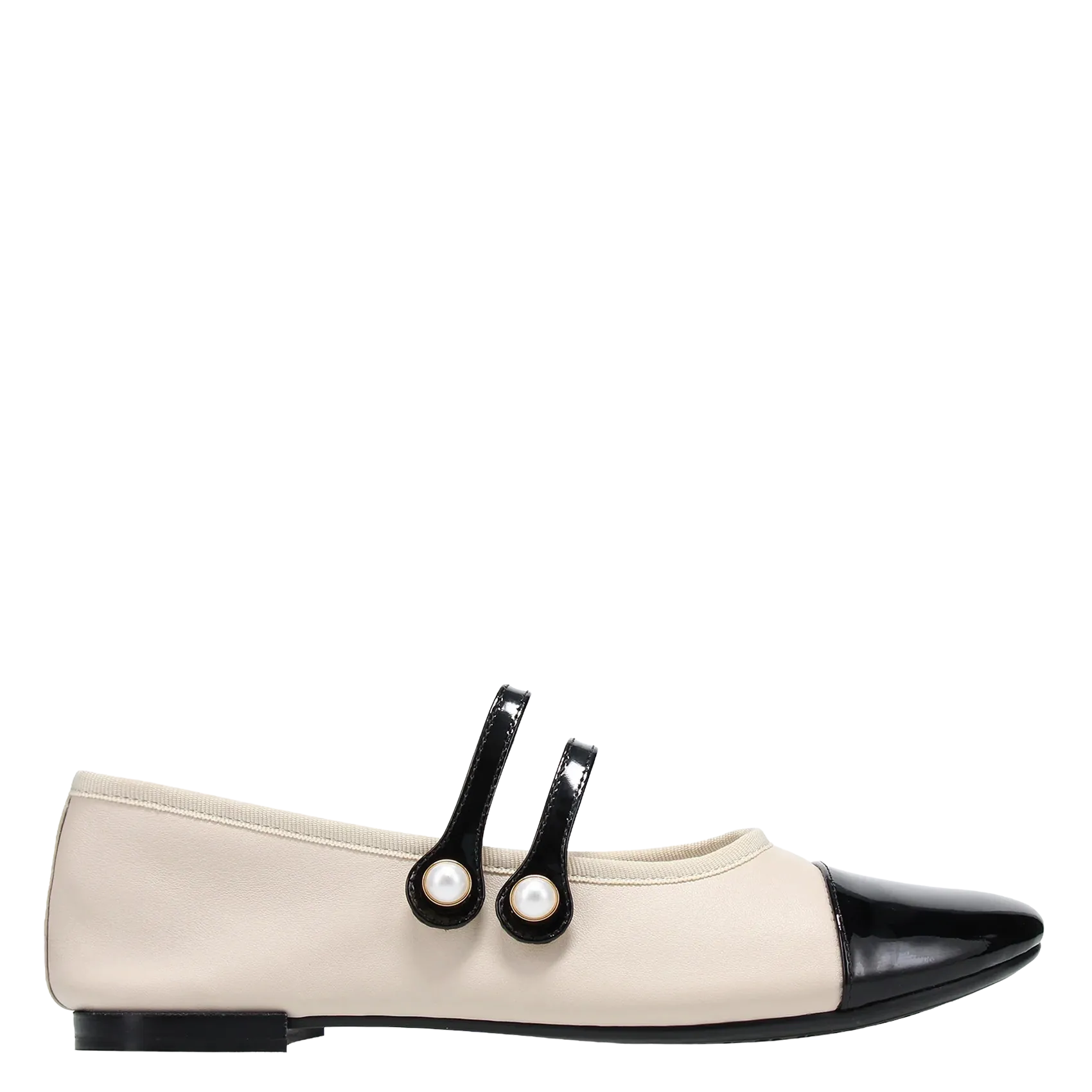 Ballerinas - Leder Beige ERIN