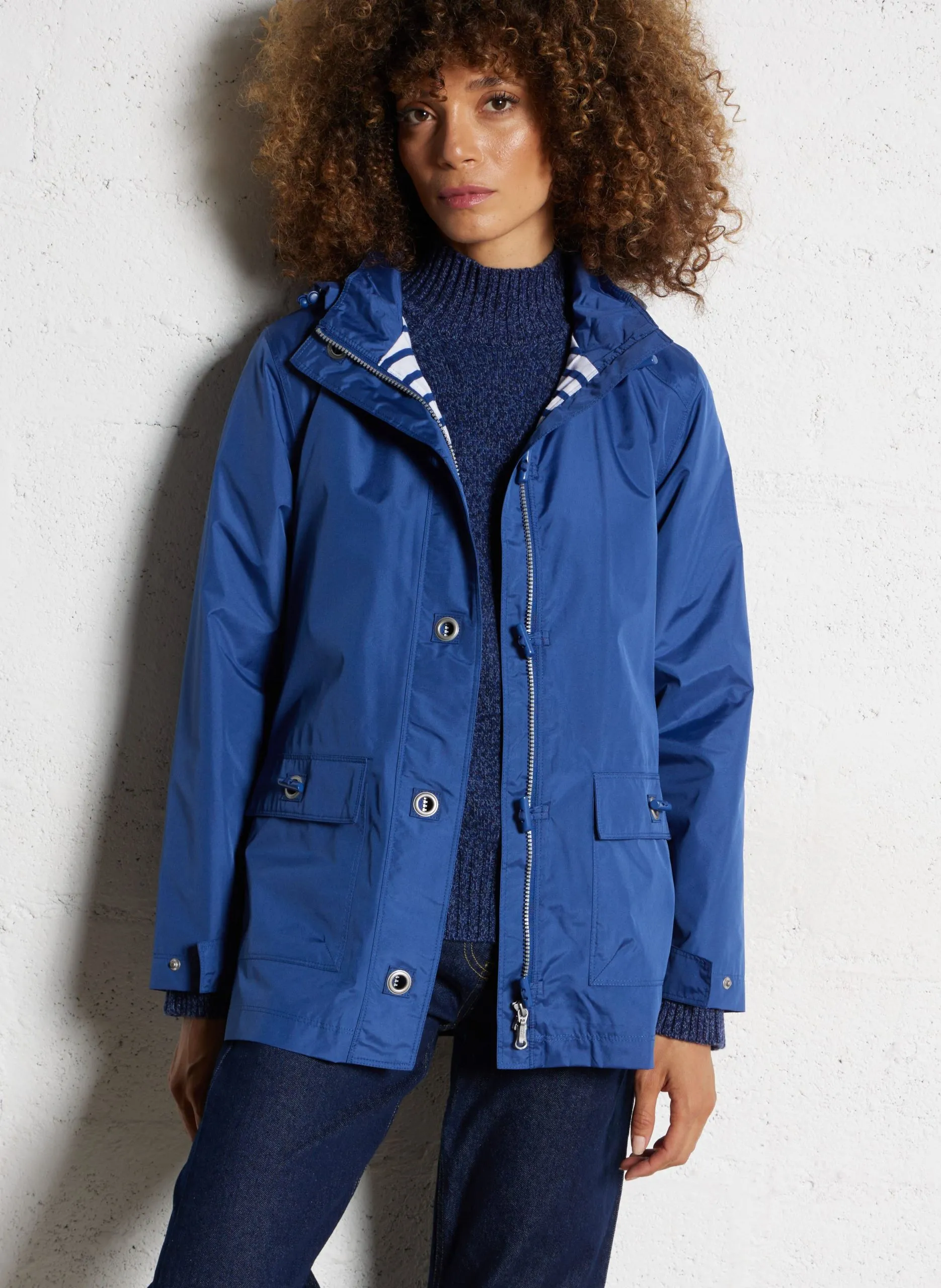 Kapuzenjacke Blau AUDIERNE