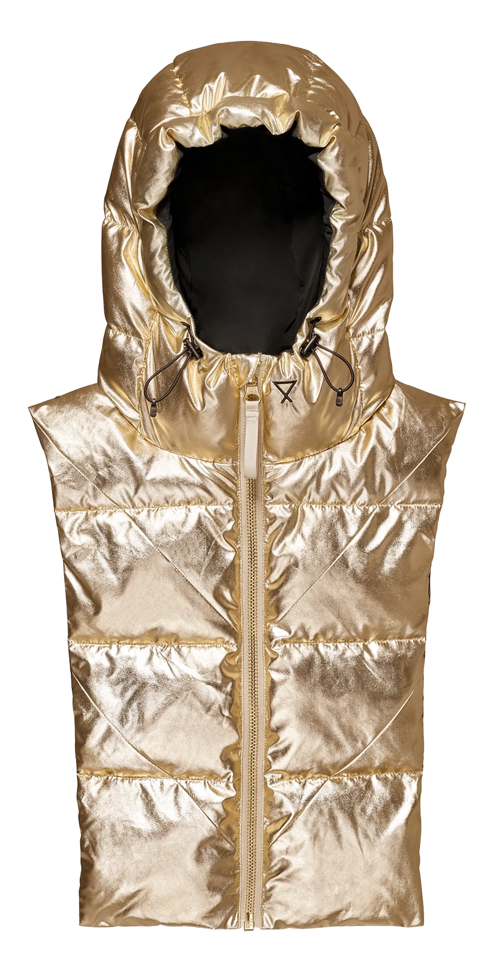 Wendbare wasserabweisende Kapuze Golden