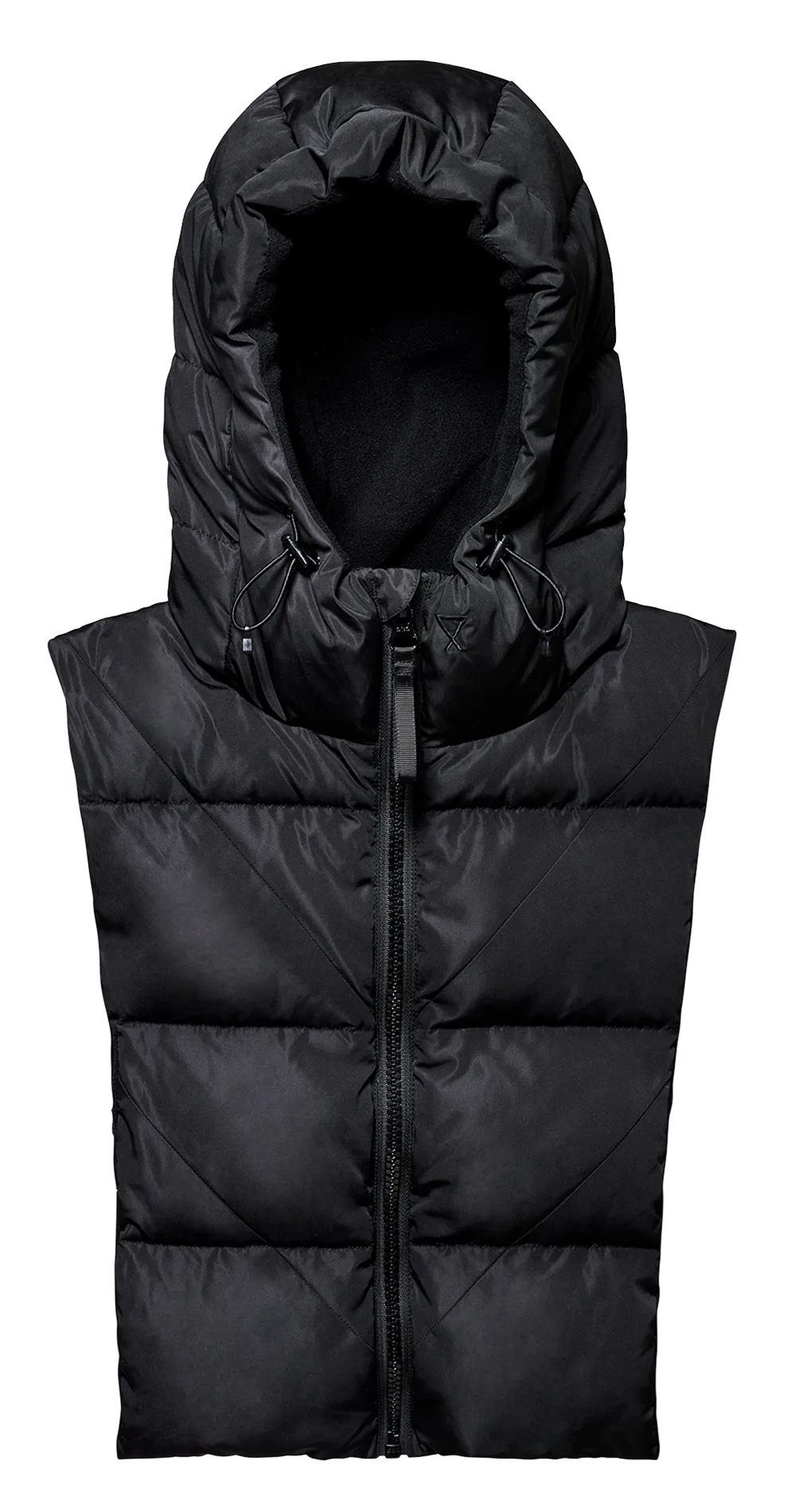 Fleece jacket hood Schwarz