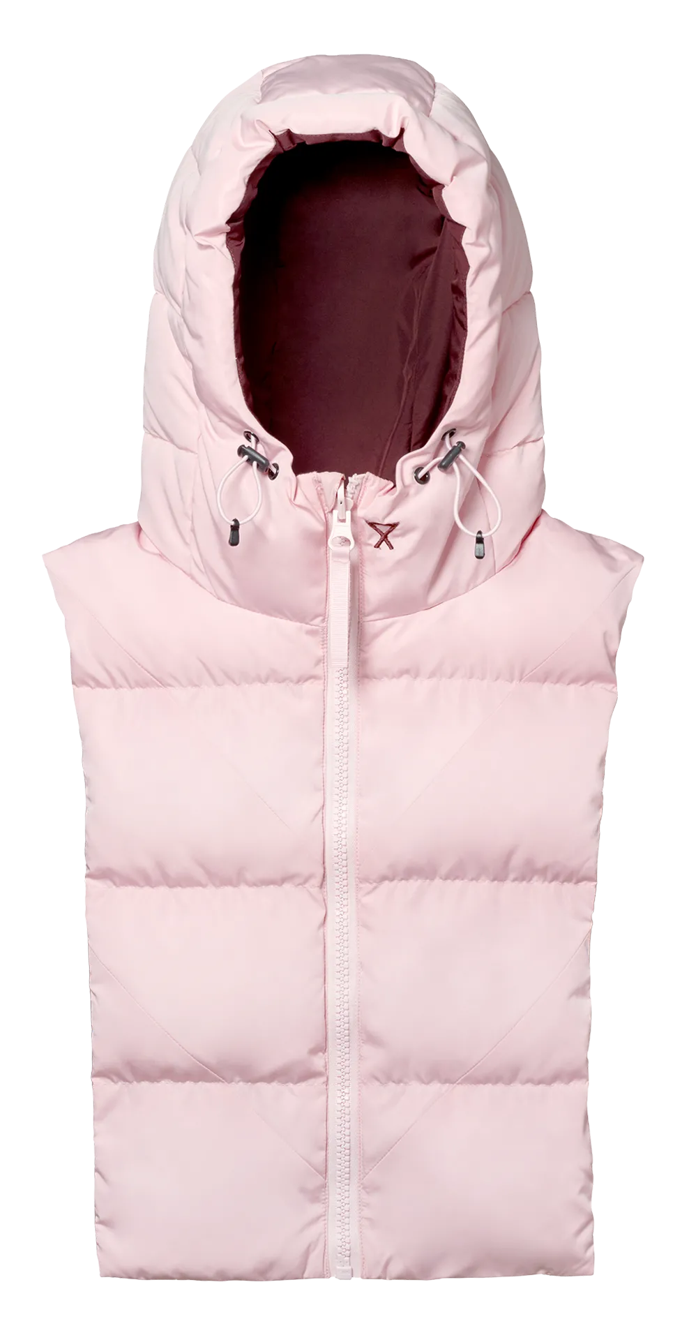 Wendbare wasserabweisende Kapuze Rosa