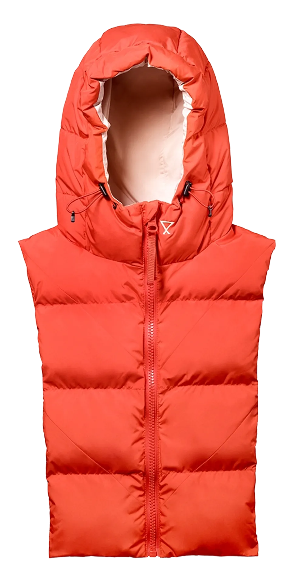 Wendbare wasserabweisende Kapuze Orange