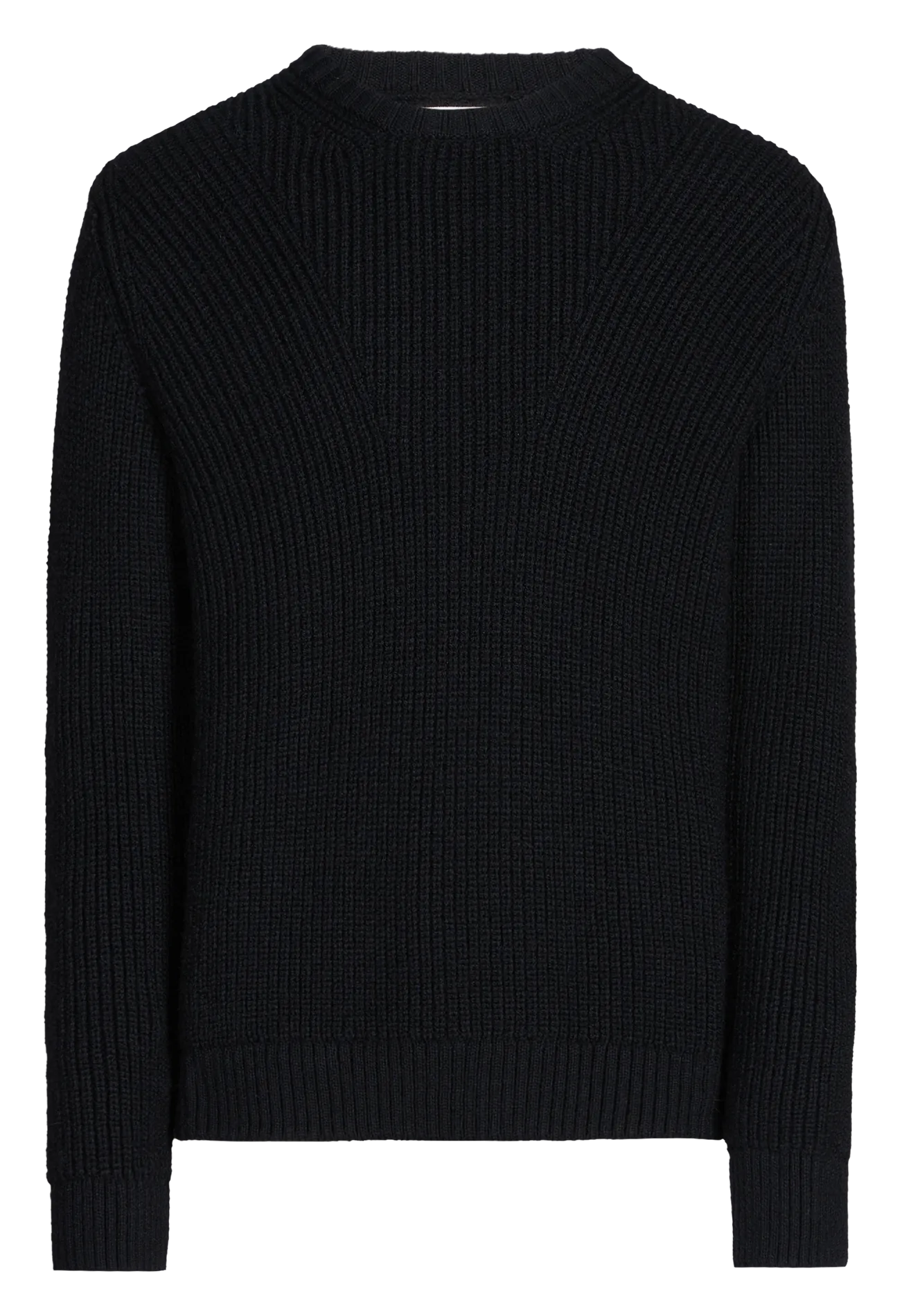 Rundhalspullover aus Alpaka-Mix Blau GAMMA