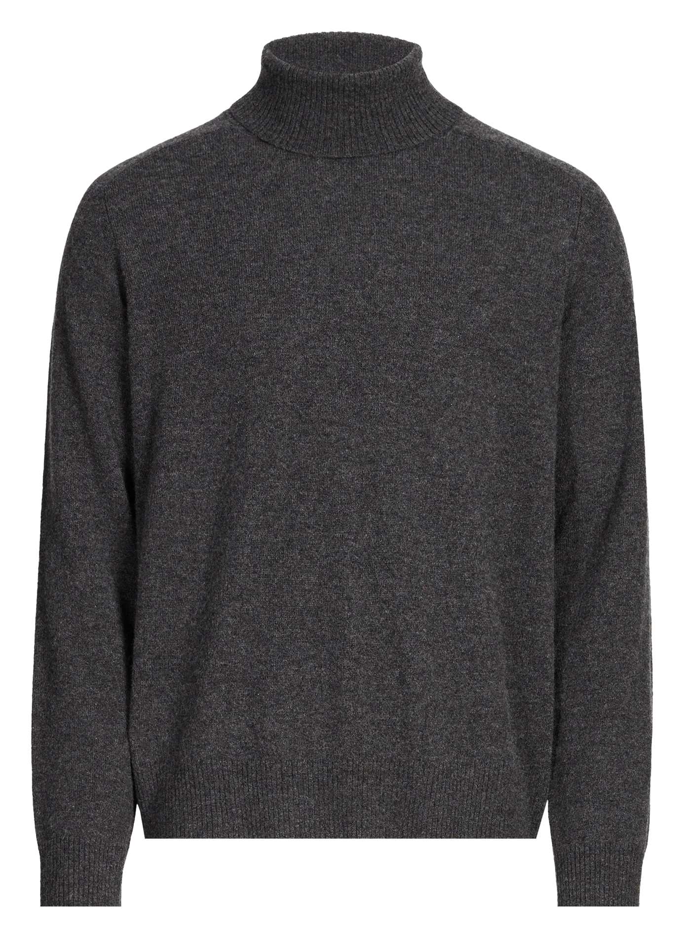 Weiter Kaschmirpullover mit Stehkragen Grau CAWAI