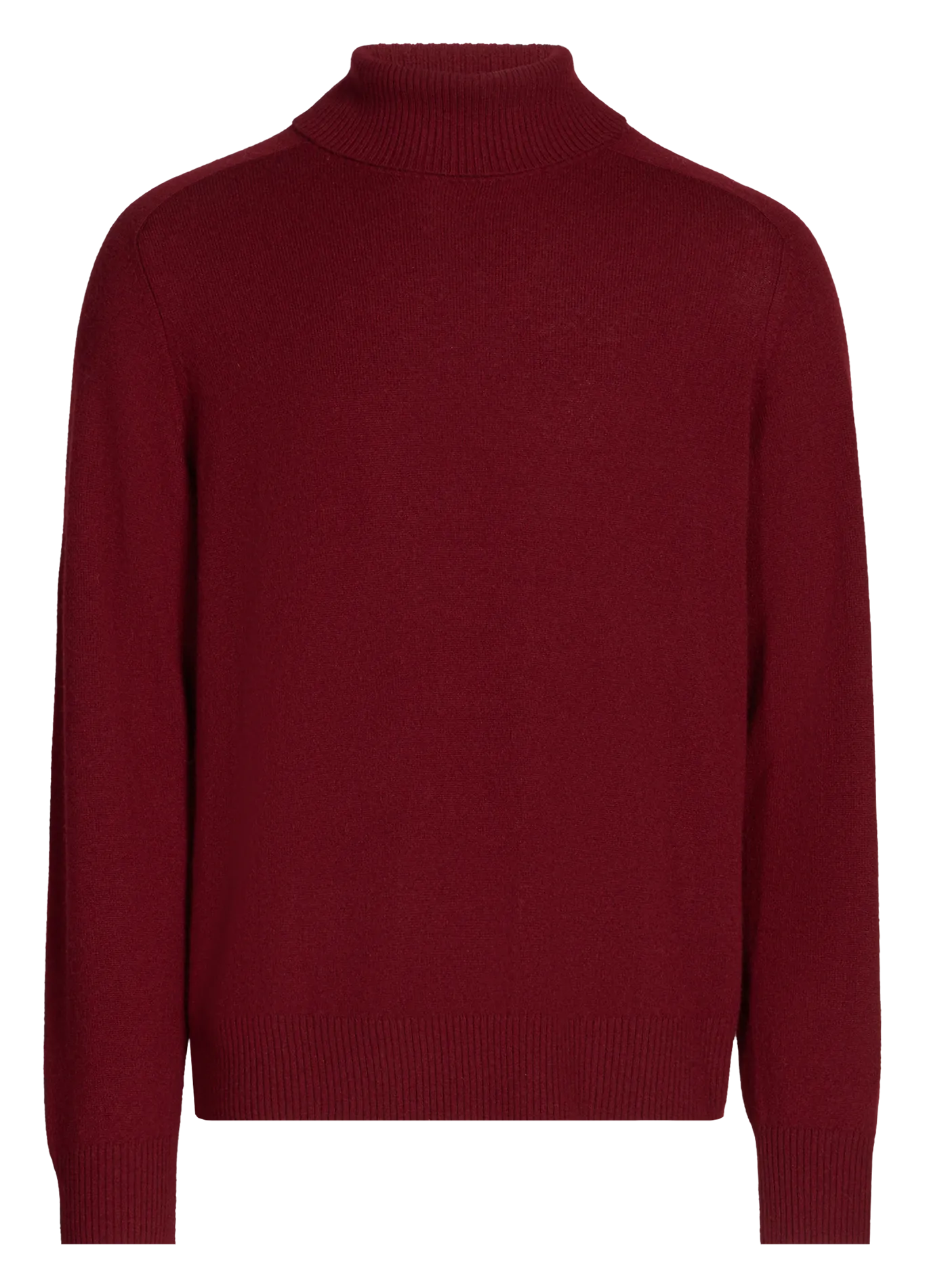 Weiter Kaschmirpullover mit Stehkragen Violett CAWAI