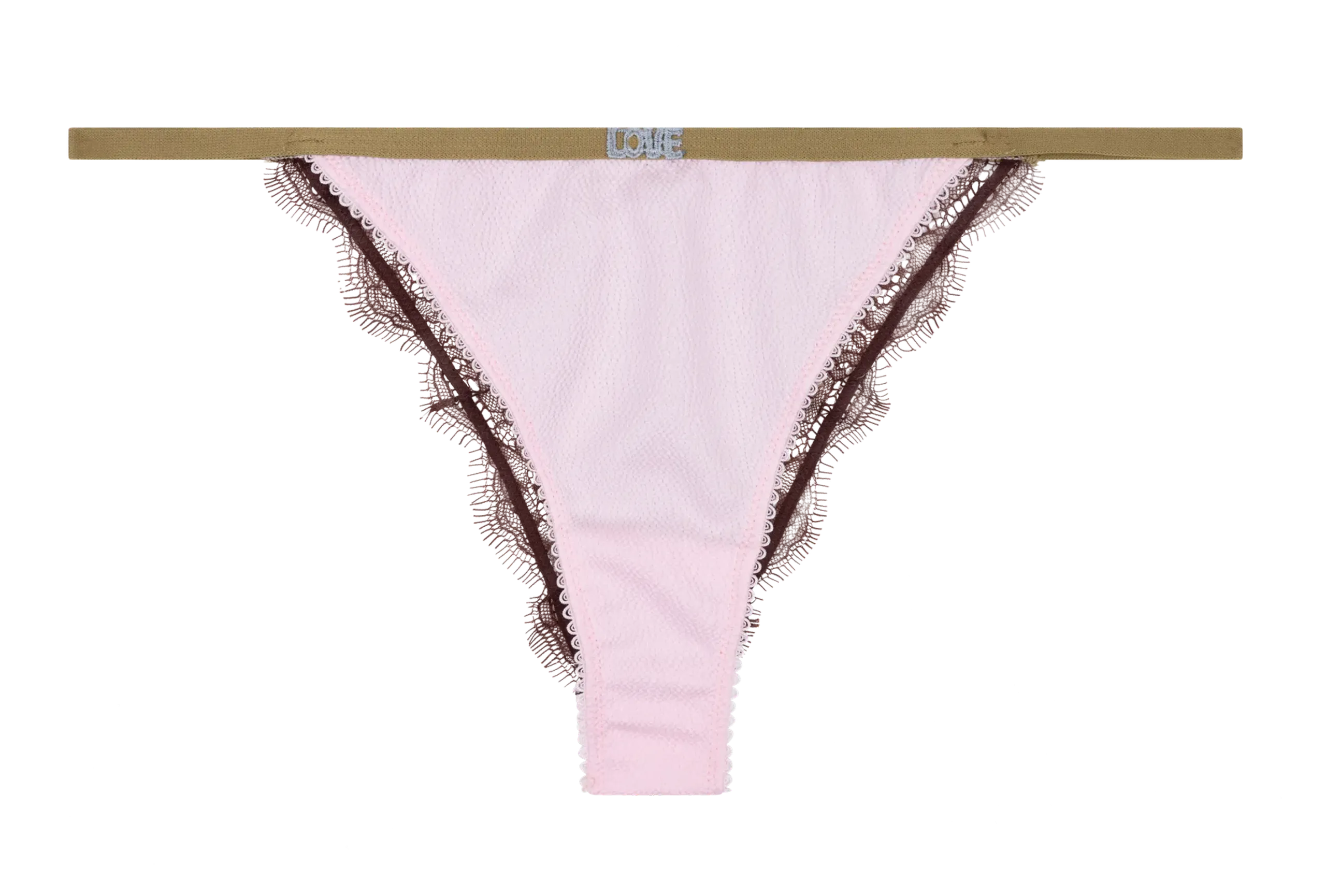 Aventurine - Tanga aus Spitze Rosa CHARLOTTE