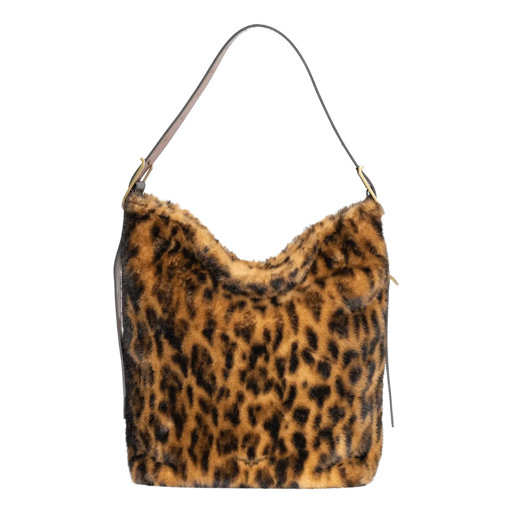 Shopper aus Kunstpelz Braun JANE