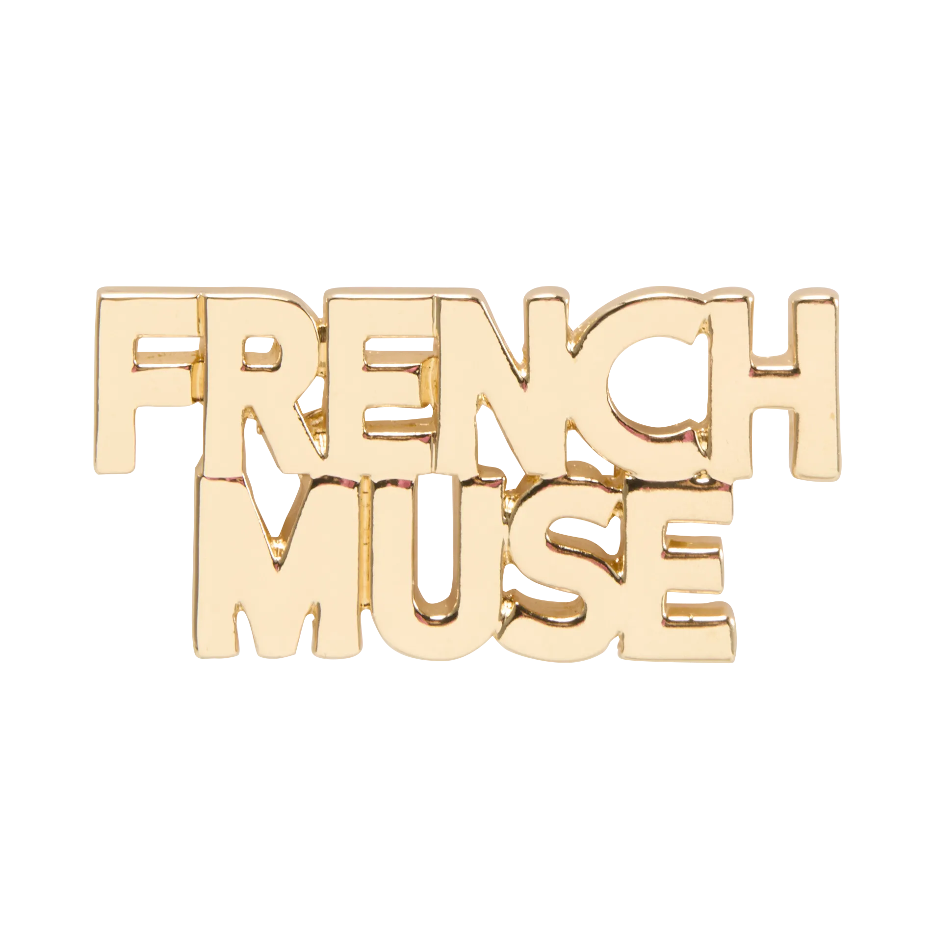 Dekorative Brosche Golden