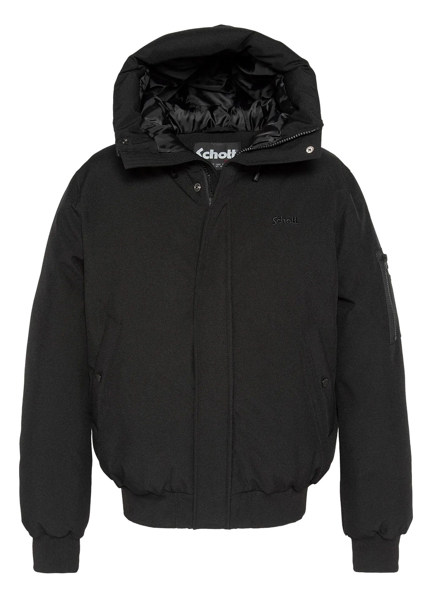 Blouson mit Stehkragen Schwarz