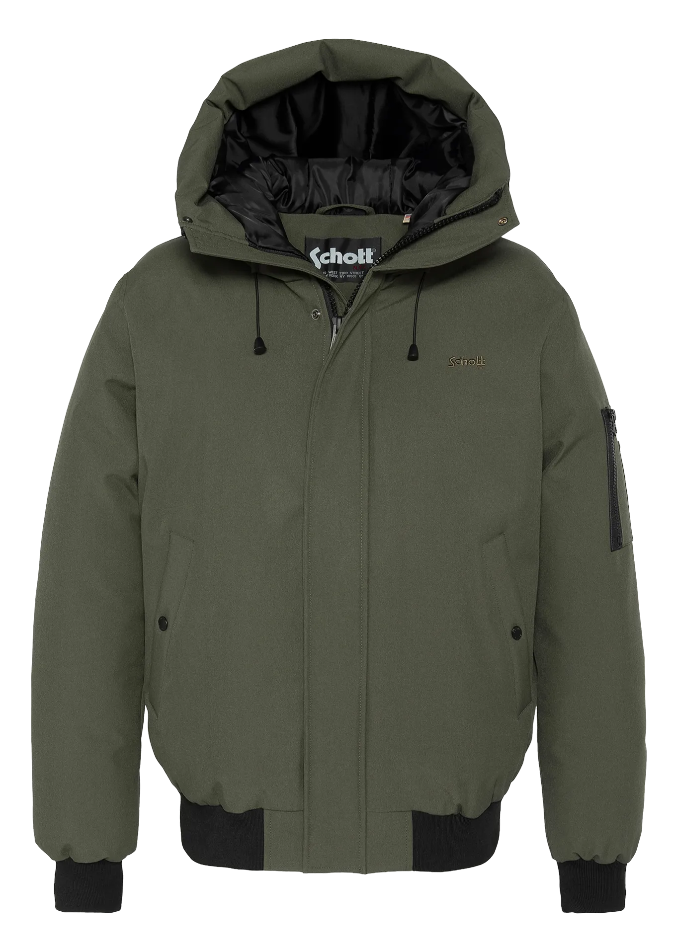 Blouson mit Stehkragen Grun