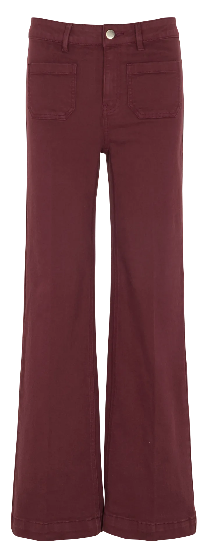 Bootcut-Jeans Rot LUNA