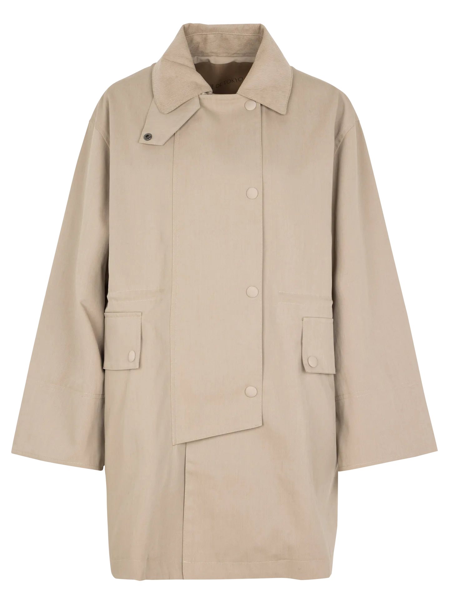 Trenchcoat mit Reverskragen Beige CIMANA