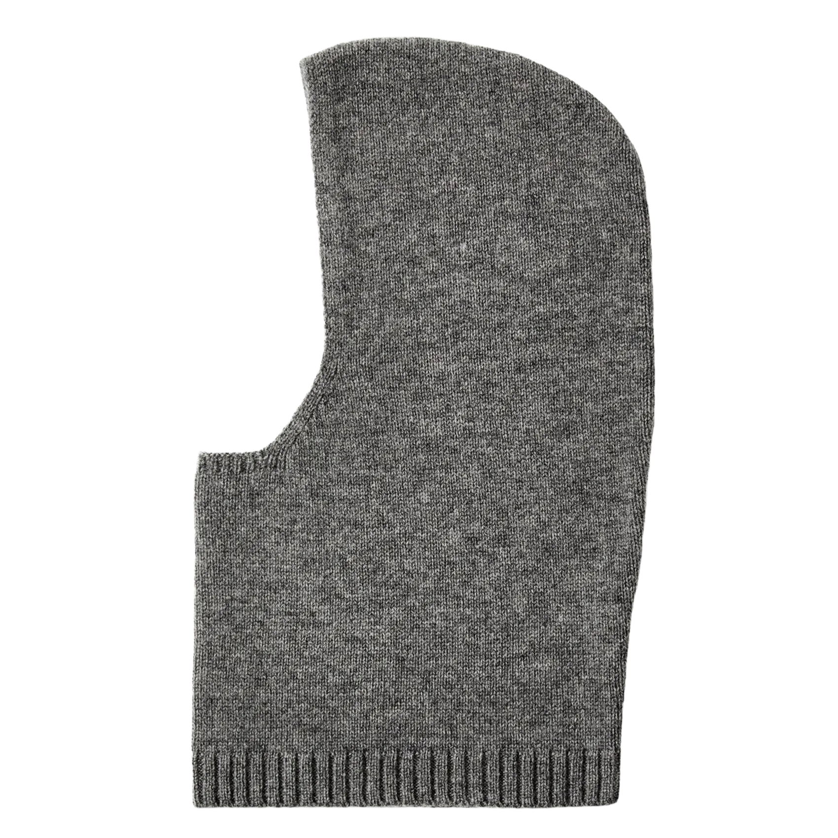 Kapuze aus Wolle und Kaschmirgemisch Grau CILLE