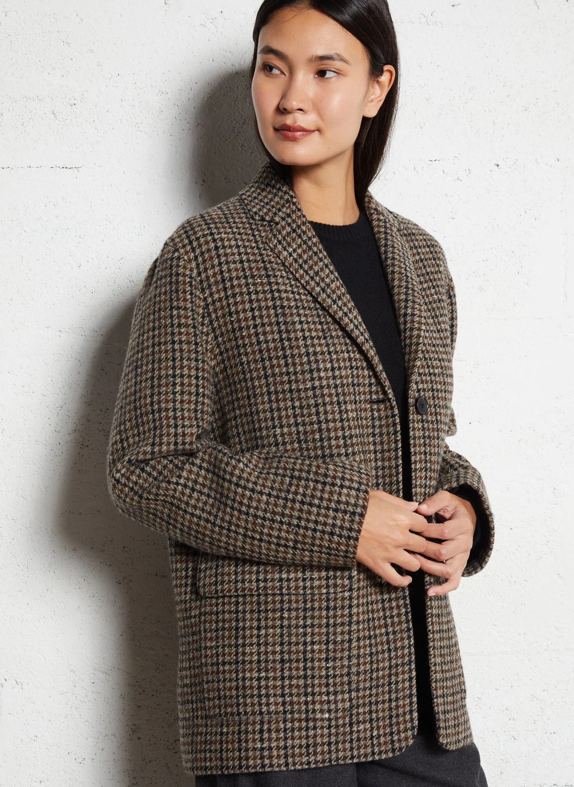 Blazer aus Schurwoll-Mix Mehrfarbig CANOVA