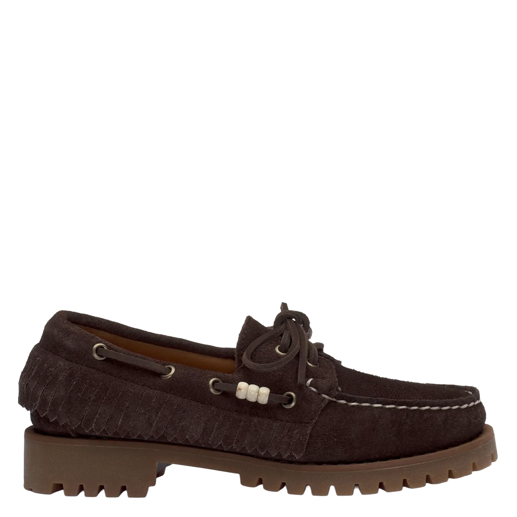 Ledermokassins Braun RANGER SUEDE FRINGE