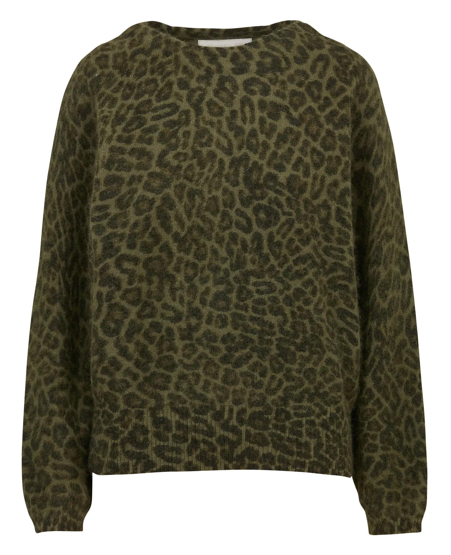 Oversize-Pullover mit Stehkragen Blau DIOAL